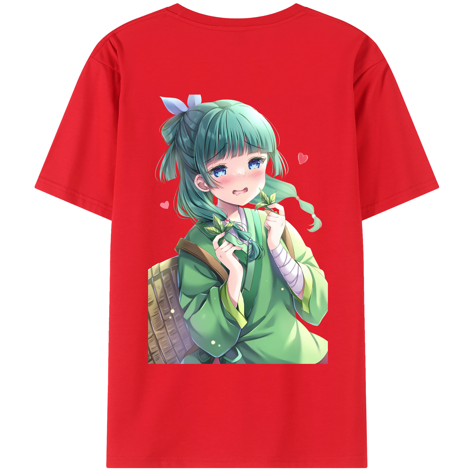 （画像用） 薬屋のひとりごと The Apothecary Diaries レディース半袖Tシャツ(バックプリント)