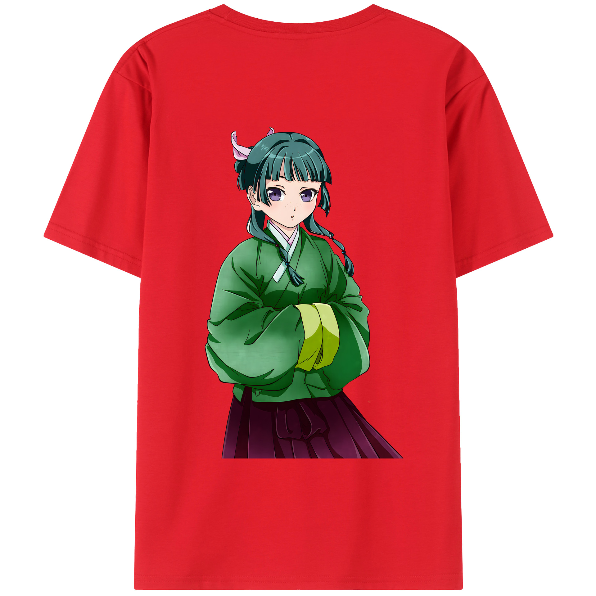 （画像用） 薬屋のひとりごと The Apothecary Diaries レディース半袖Tシャツ(バックプリント)