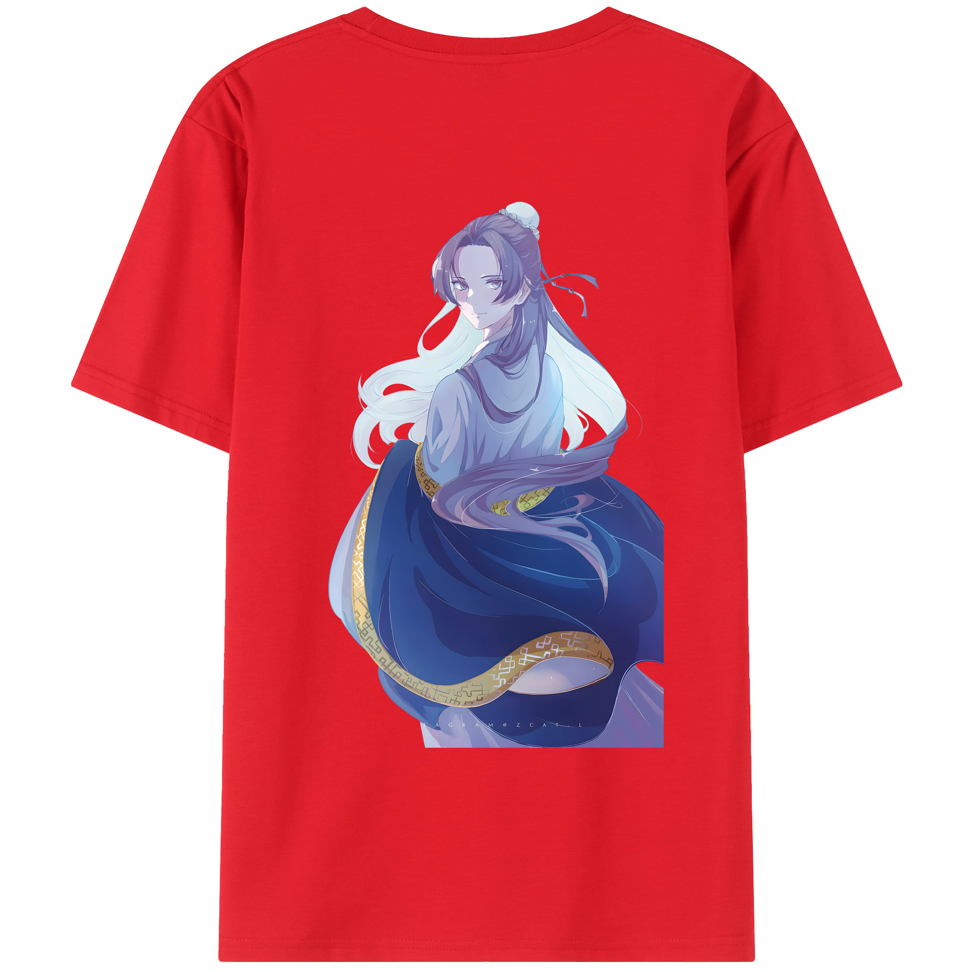 （画像用） 薬屋のひとりごと The Apothecary Diaries レディース半袖Tシャツ(バックプリント)