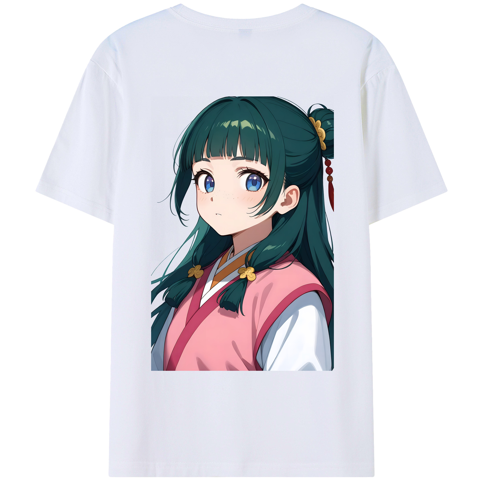 （画像用） 薬屋のひとりごと The Apothecary Diaries レディース半袖Tシャツ(バックプリント)