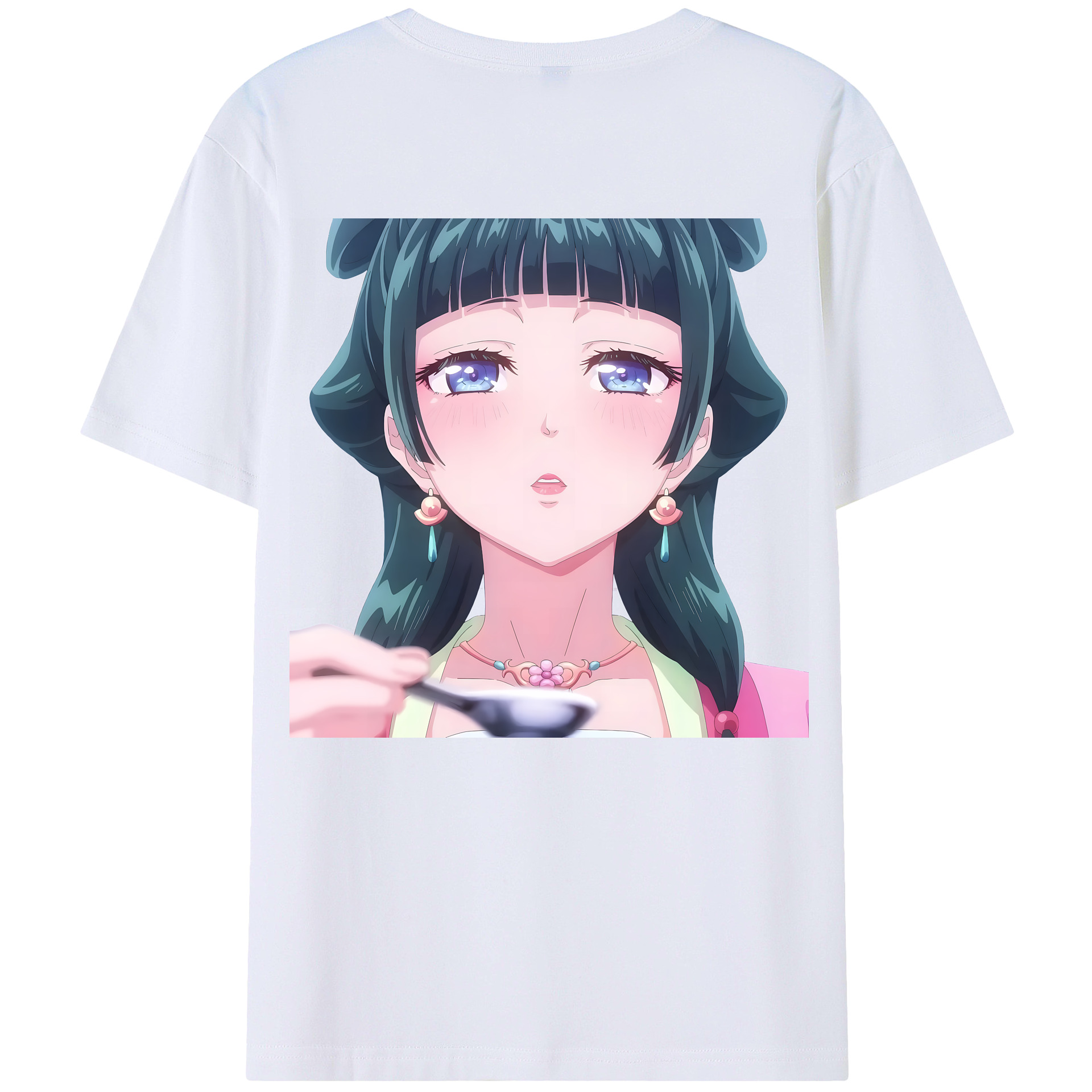（画像用） 薬屋のひとりごと The Apothecary Diaries レディース半袖Tシャツ(バックプリント)