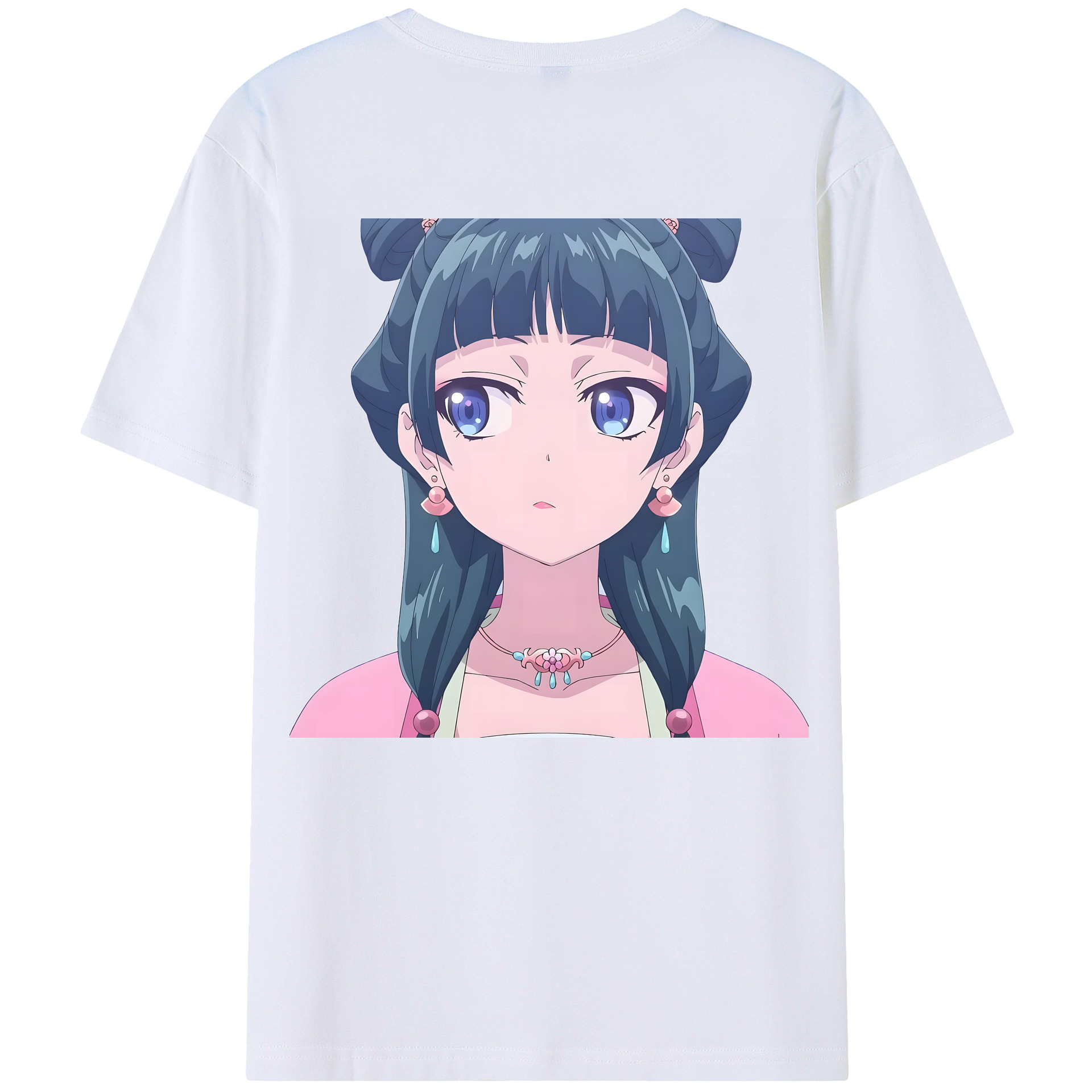（画像用） 薬屋のひとりごと The Apothecary Diaries レディース半袖Tシャツ(バックプリント)