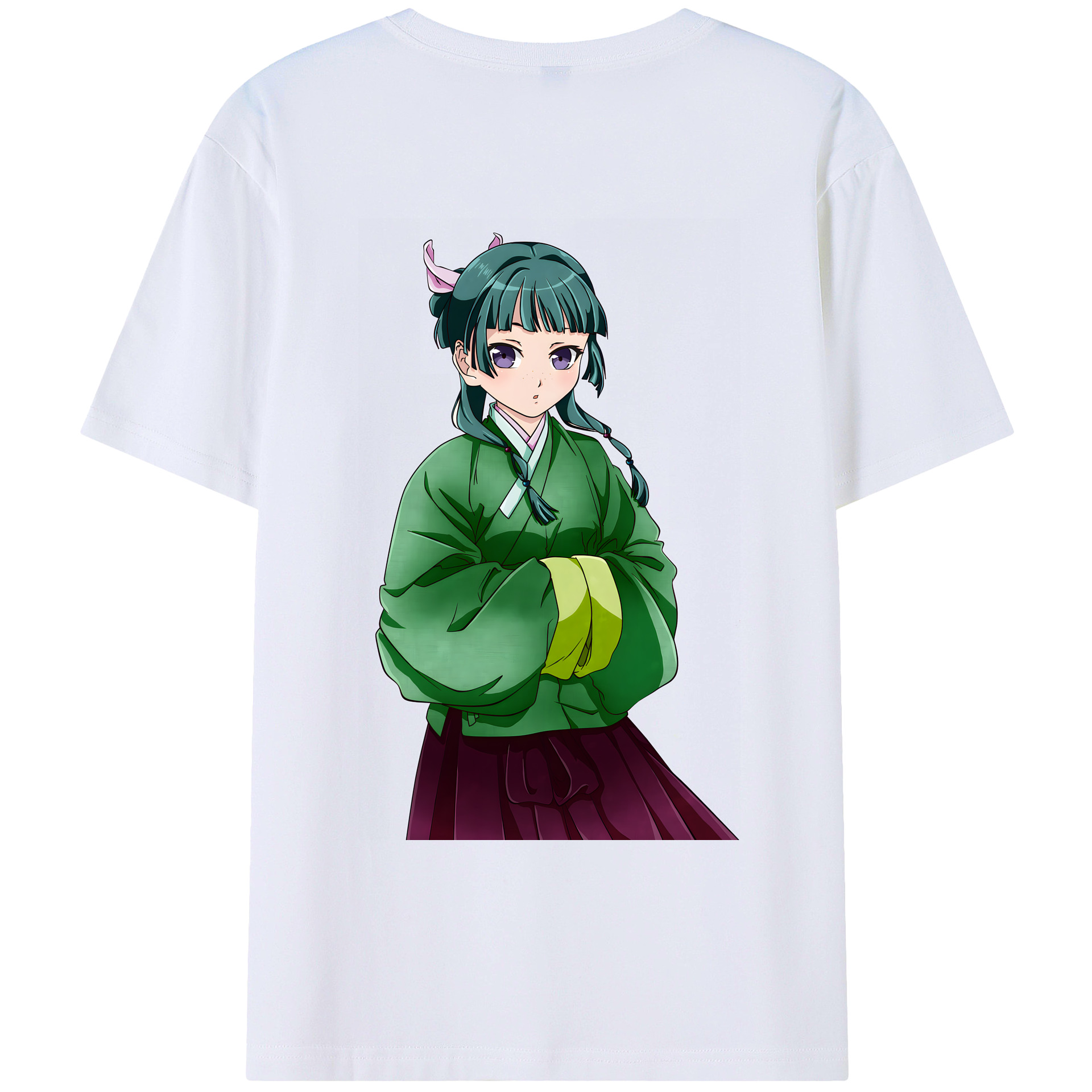 （画像用） 薬屋のひとりごと The Apothecary Diaries レディース半袖Tシャツ(バックプリント)