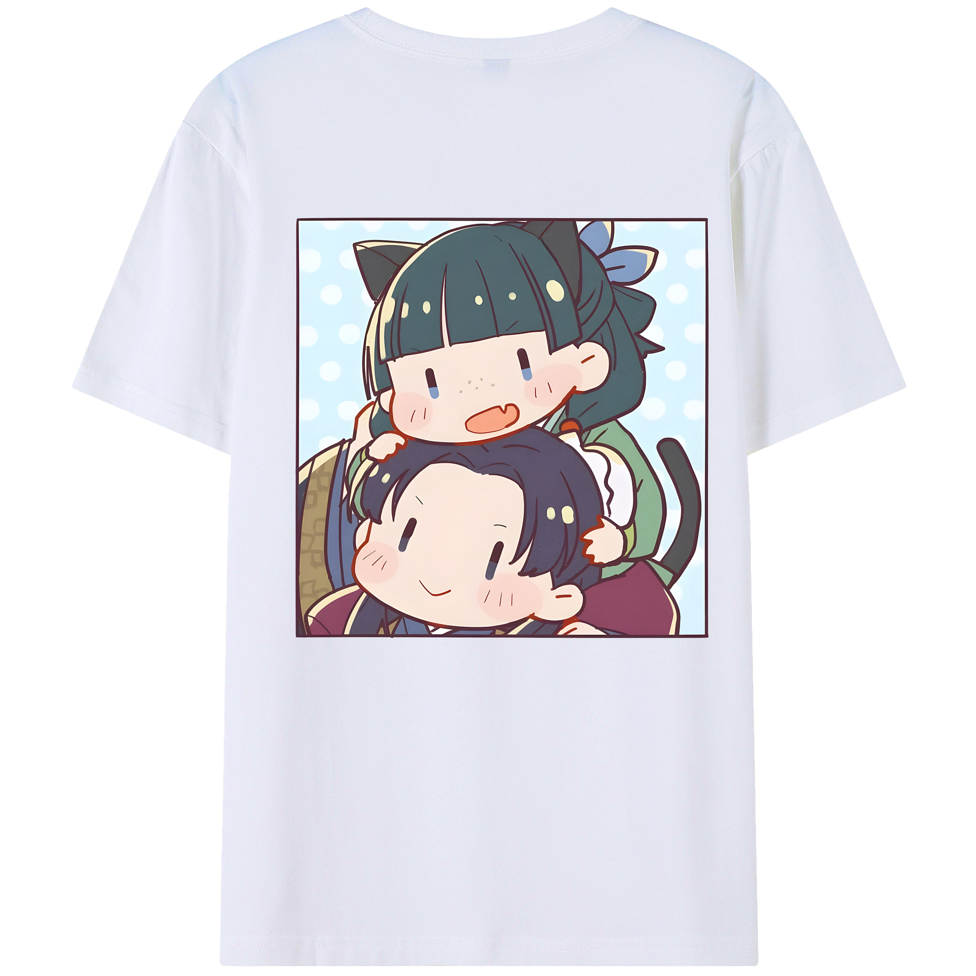 （画像用） 薬屋のひとりごと The Apothecary Diaries レディース半袖Tシャツ(バックプリント)