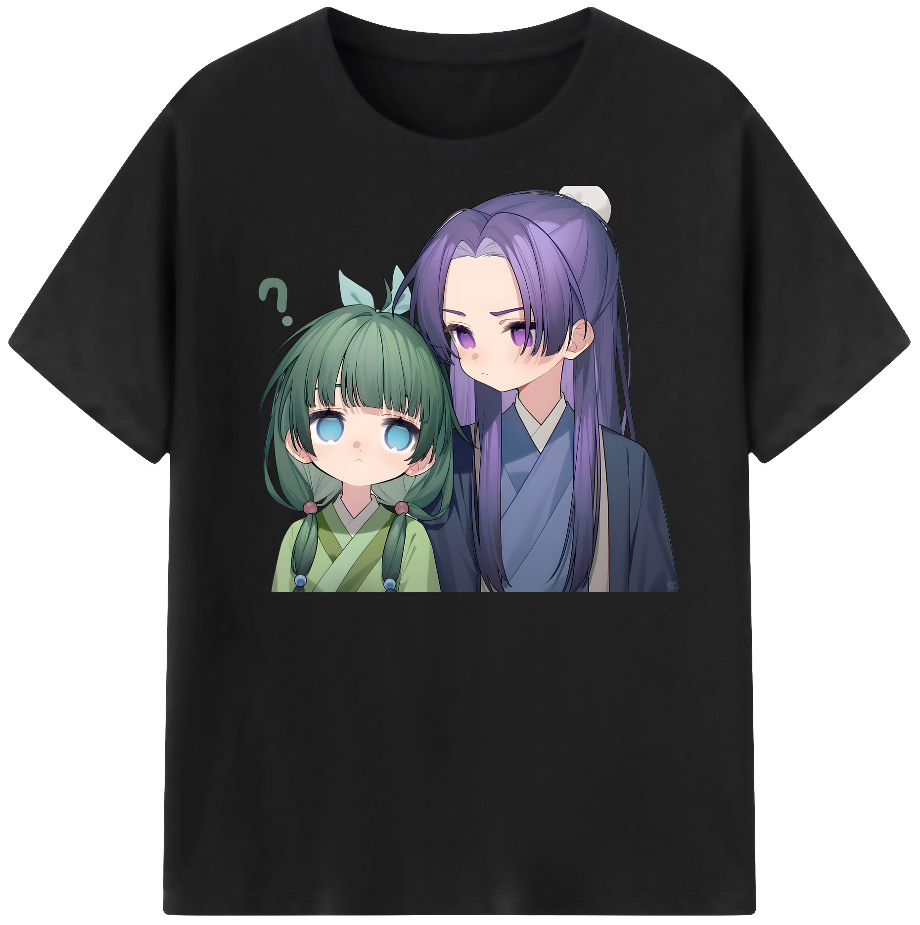 （画像用） 薬屋のひとりごと The Apothecary Diaries レディースカジュアルプリントTシャツ（綿100％）
