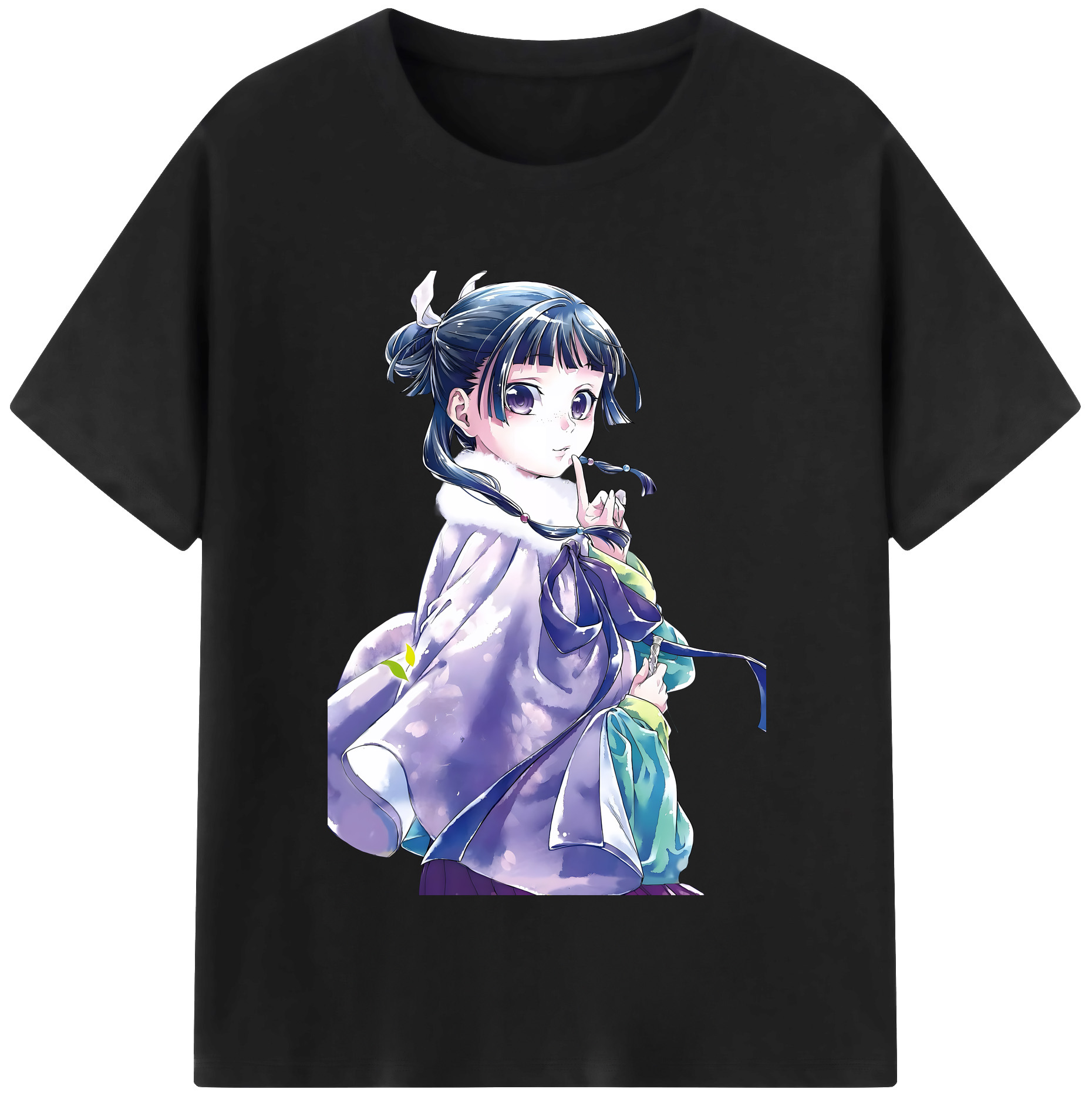 （画像用） 薬屋のひとりごと The Apothecary Diaries レディースカジュアルプリントTシャツ（綿100％）