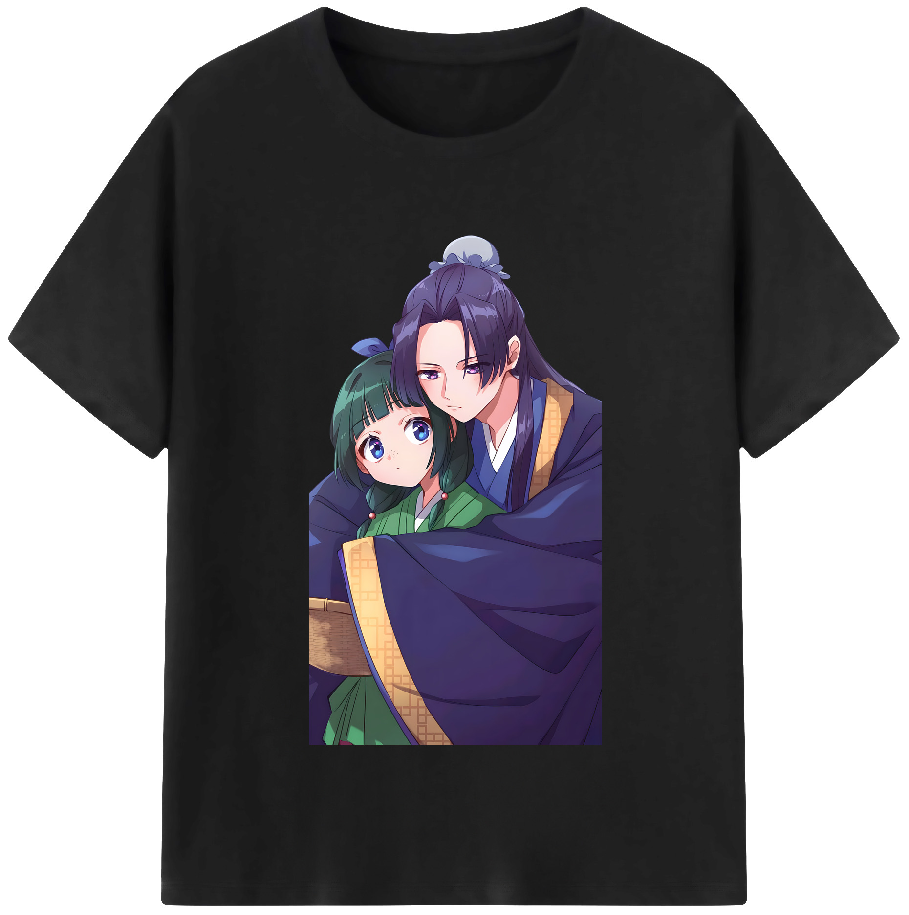 （画像用） 薬屋のひとりごと The Apothecary Diaries レディースカジュアルプリントTシャツ（綿100％）