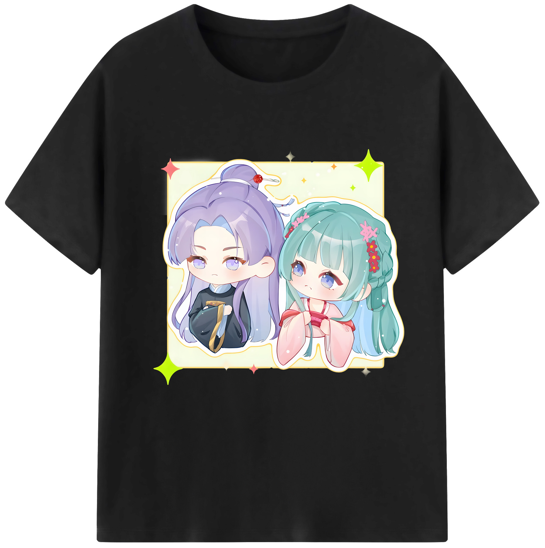 （画像用） 薬屋のひとりごと The Apothecary Diaries レディースカジュアルプリントTシャツ（綿100％）