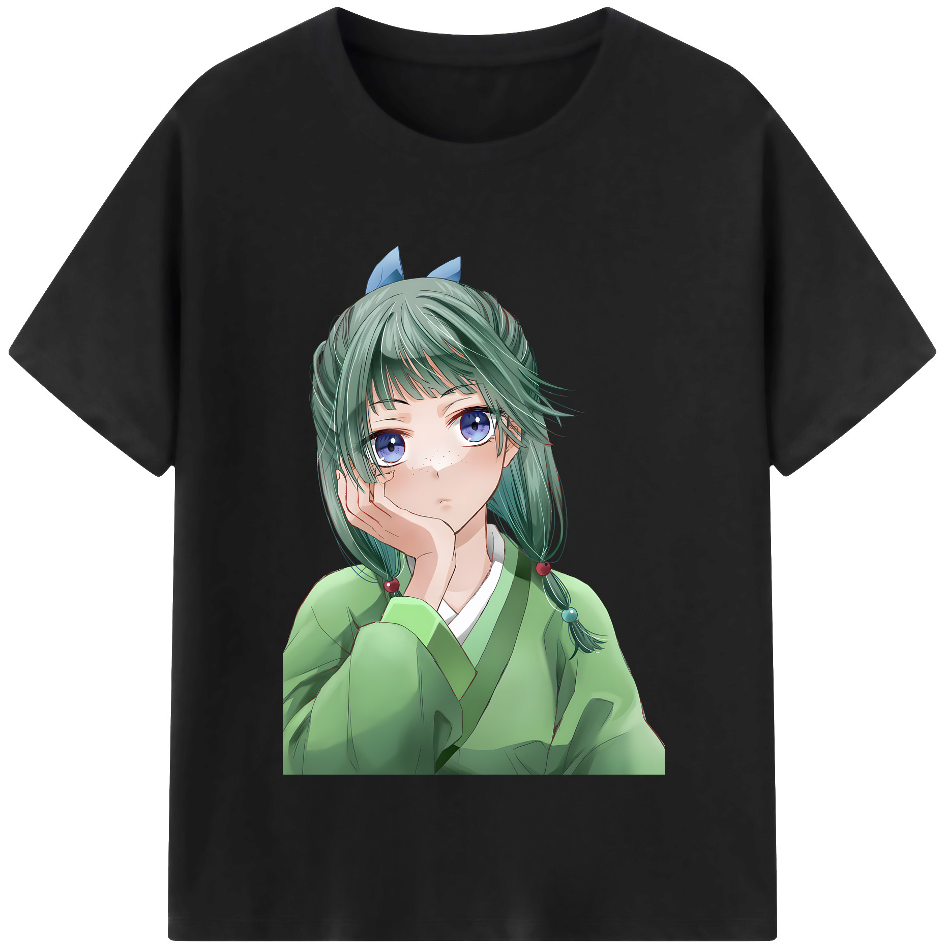 （画像用） 薬屋のひとりごと The Apothecary Diaries レディースカジュアルプリントTシャツ（綿100％）