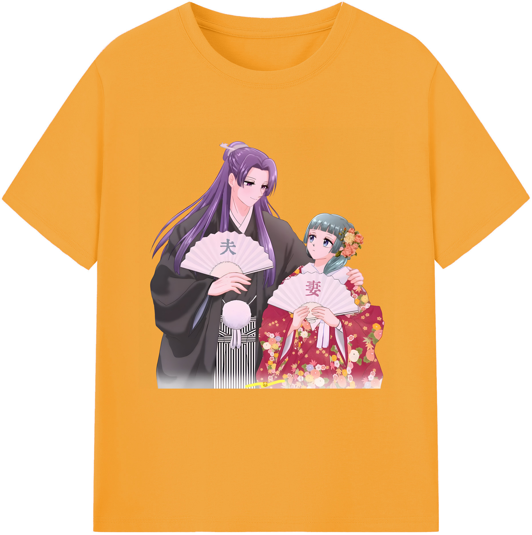 （画像用） 薬屋のひとりごと The Apothecary Diaries レディースカジュアルプリントTシャツ（綿100％）