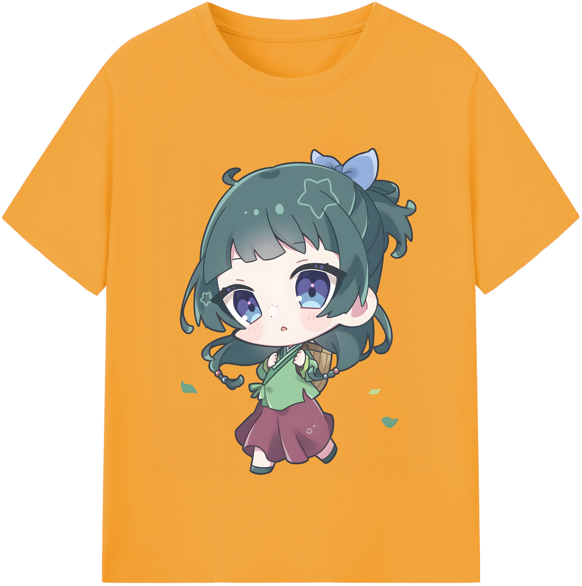 （画像用） 薬屋のひとりごと The Apothecary Diaries レディースカジュアルプリントTシャツ（綿100％）