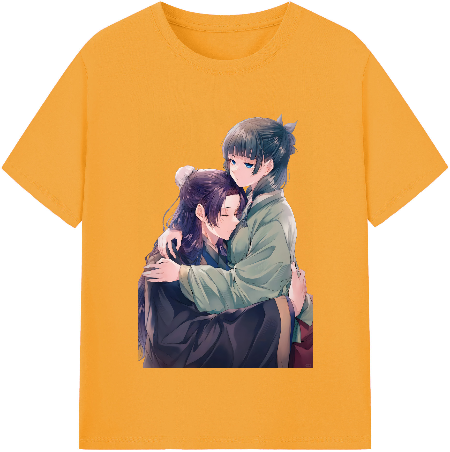 （画像用） 薬屋のひとりごと The Apothecary Diaries レディースカジュアルプリントTシャツ（綿100％）