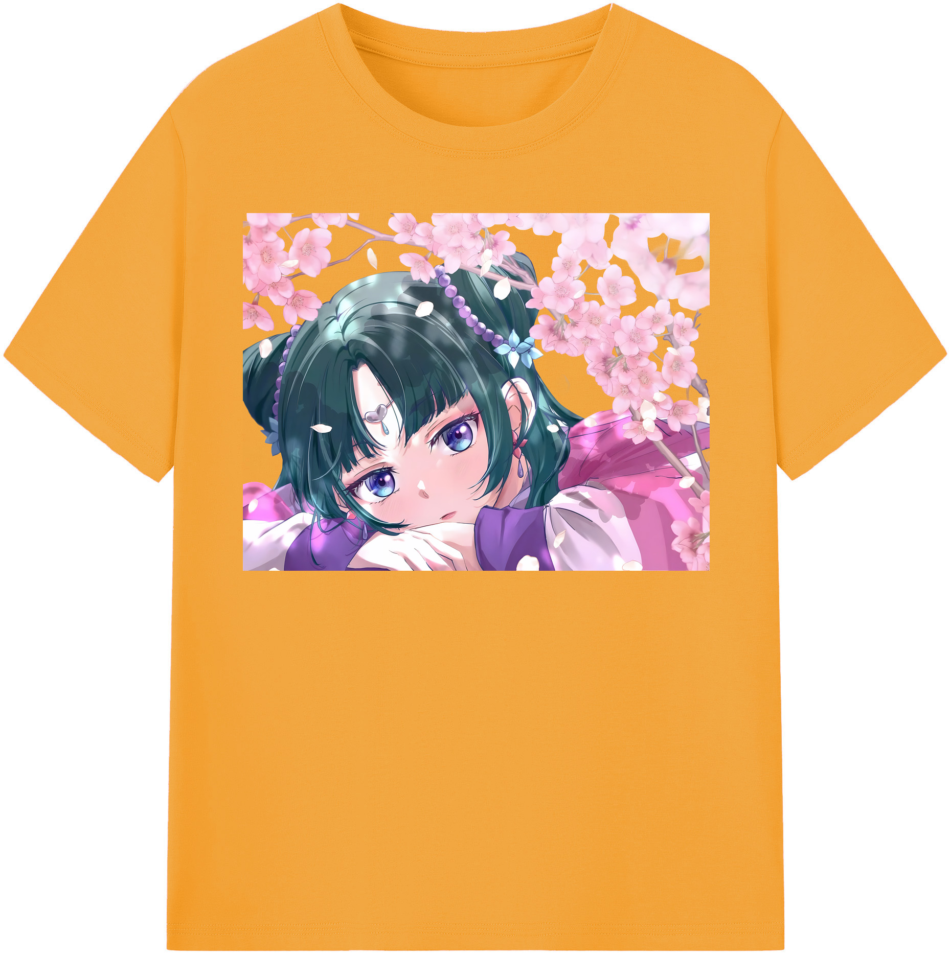 （画像用） 薬屋のひとりごと The Apothecary Diaries レディースカジュアルプリントTシャツ（綿100％）