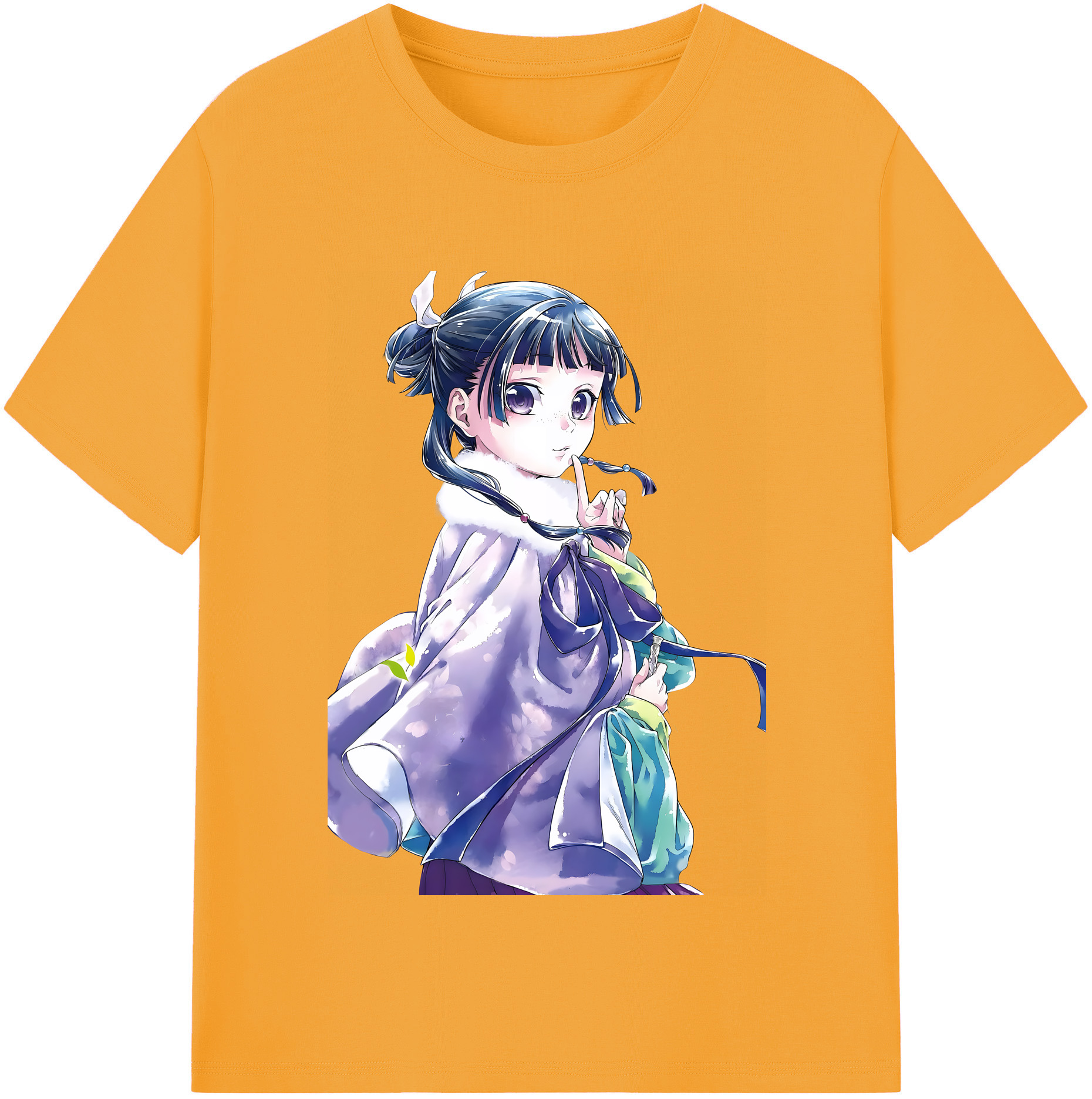 （画像用） 薬屋のひとりごと The Apothecary Diaries レディースカジュアルプリントTシャツ（綿100％）