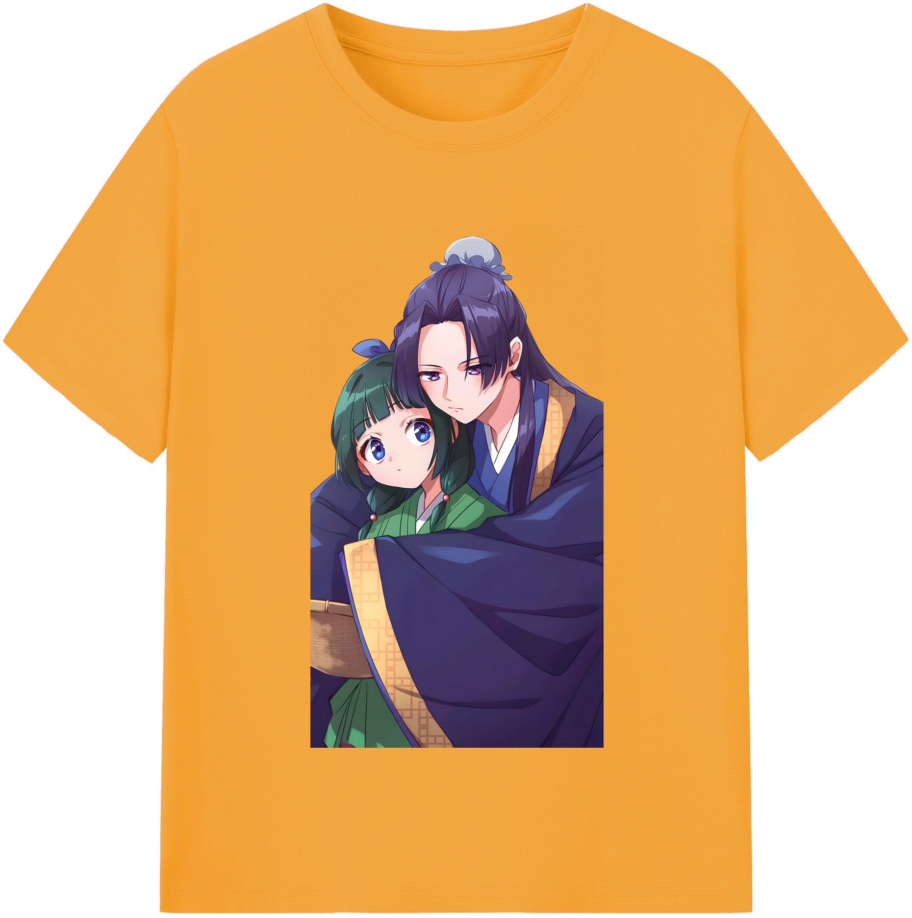 （画像用） 薬屋のひとりごと The Apothecary Diaries レディースカジュアルプリントTシャツ（綿100％）