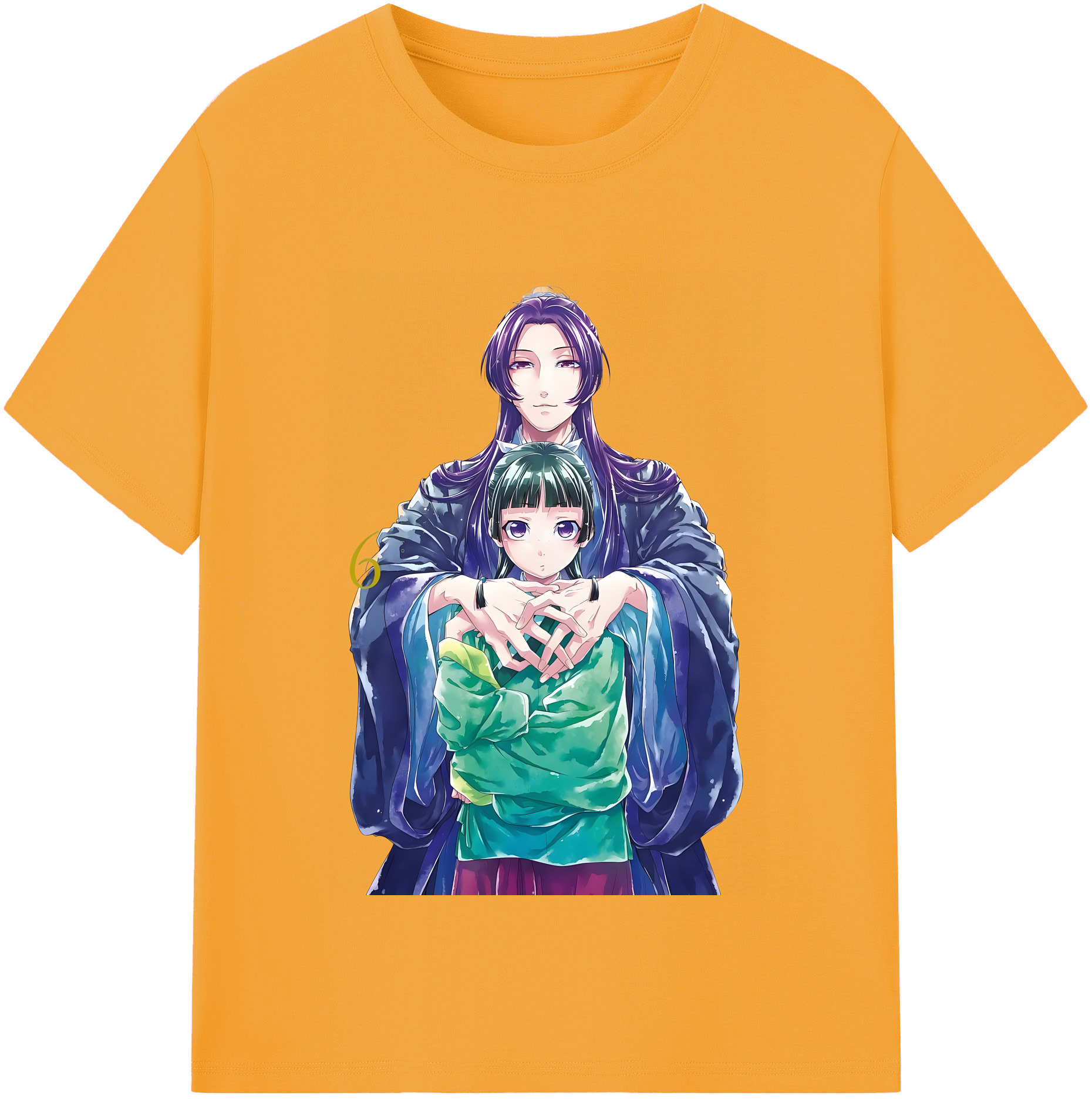 （画像用） 薬屋のひとりごと The Apothecary Diaries レディースカジュアルプリントTシャツ（綿100％）