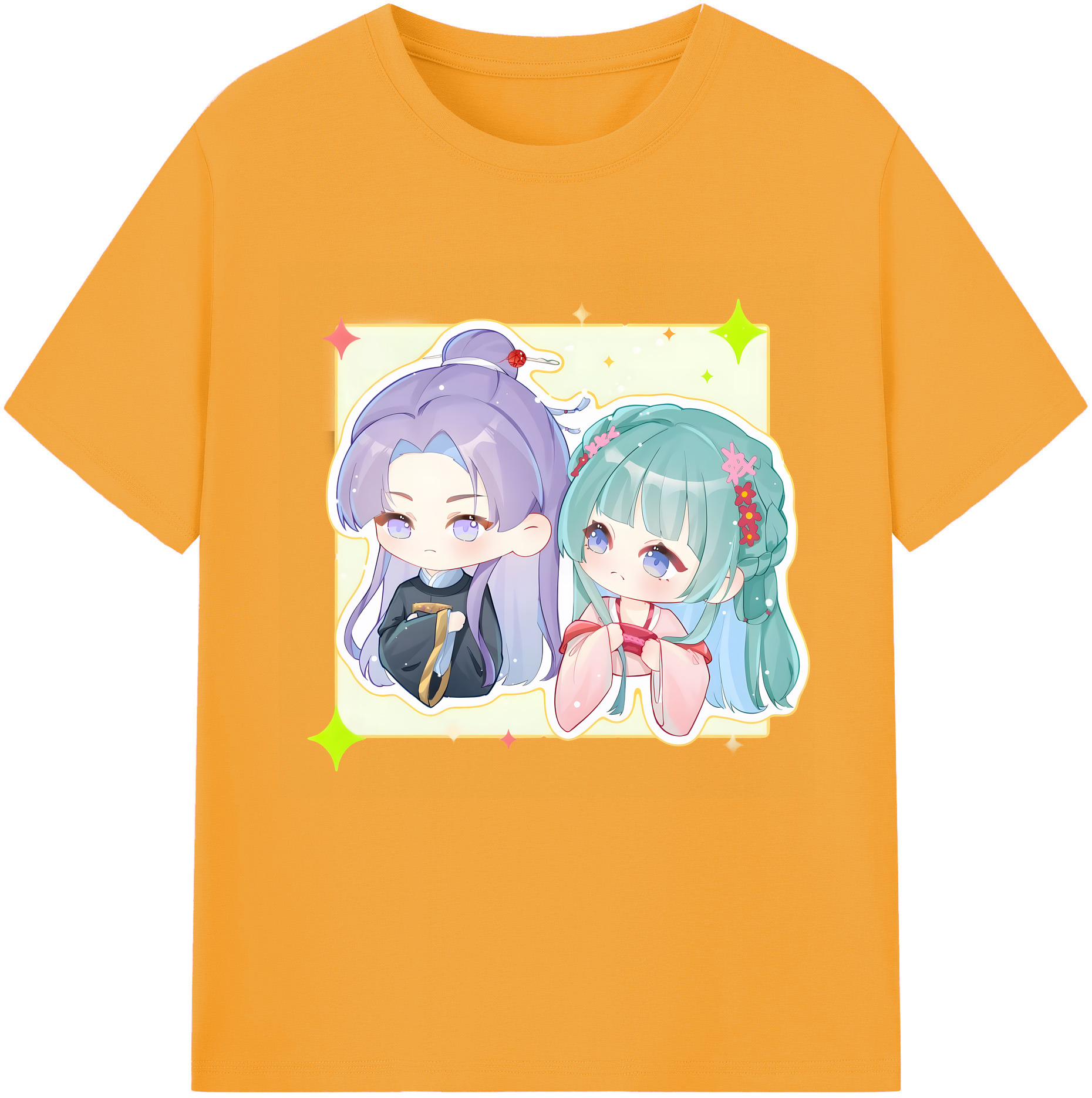 （画像用） 薬屋のひとりごと The Apothecary Diaries レディースカジュアルプリントTシャツ（綿100％）