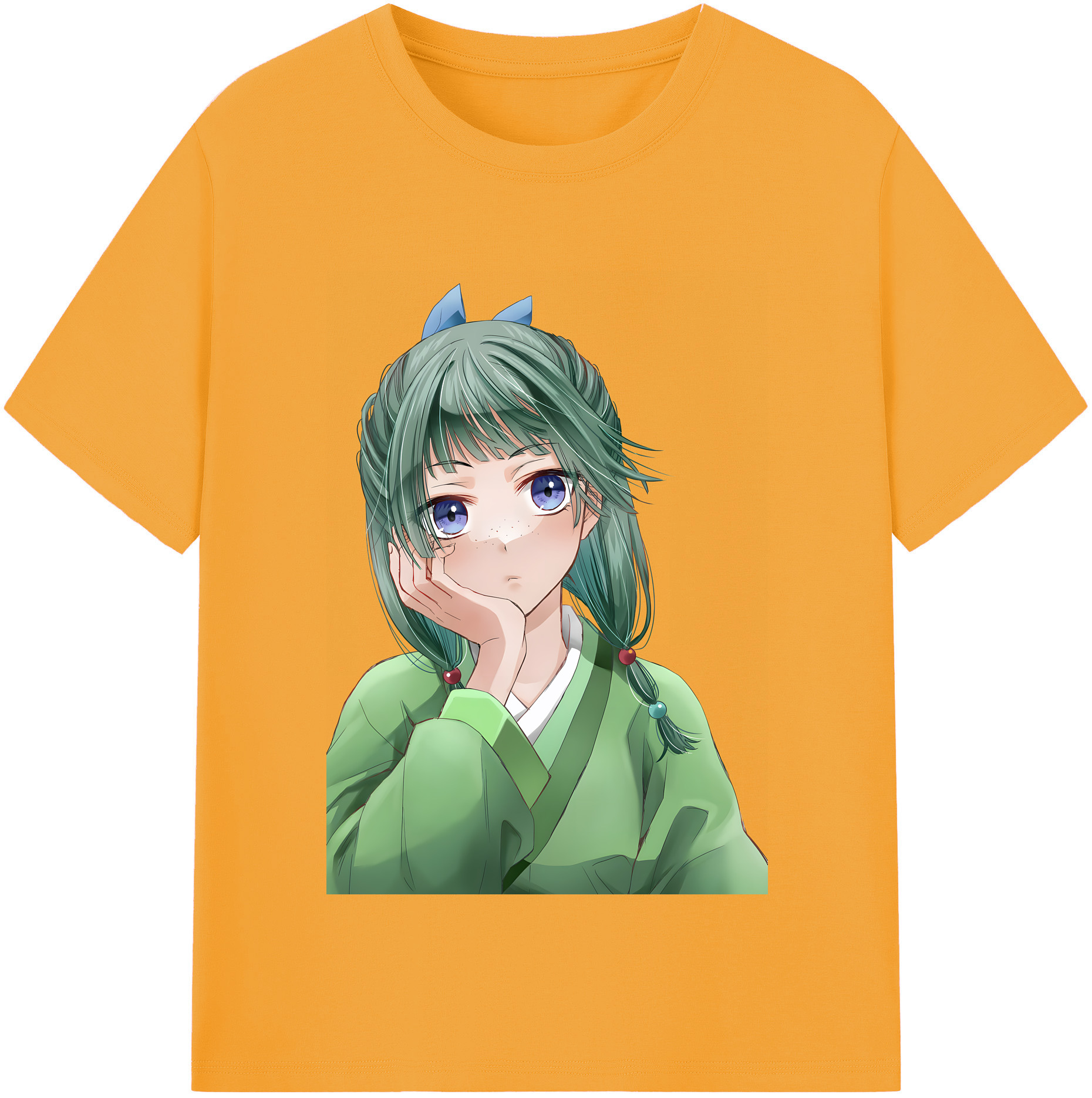 （画像用） 薬屋のひとりごと The Apothecary Diaries レディースカジュアルプリントTシャツ（綿100％）