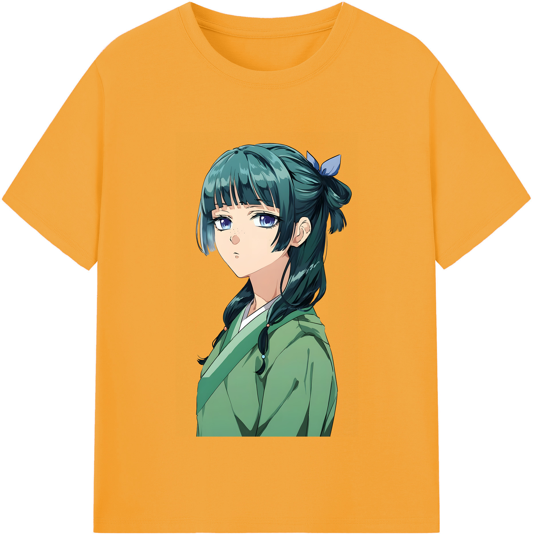（画像用） 薬屋のひとりごと The Apothecary Diaries レディースカジュアルプリントTシャツ（綿100％）