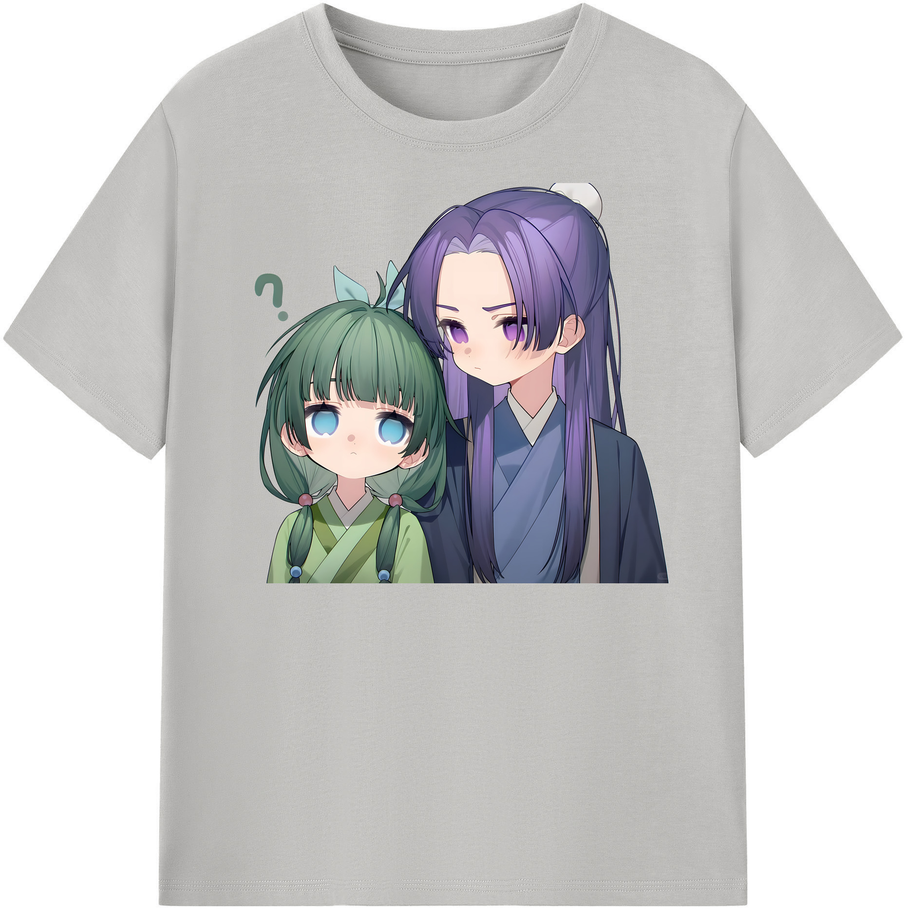 （画像用） 薬屋のひとりごと The Apothecary Diaries レディースカジュアルプリントTシャツ（綿100％）