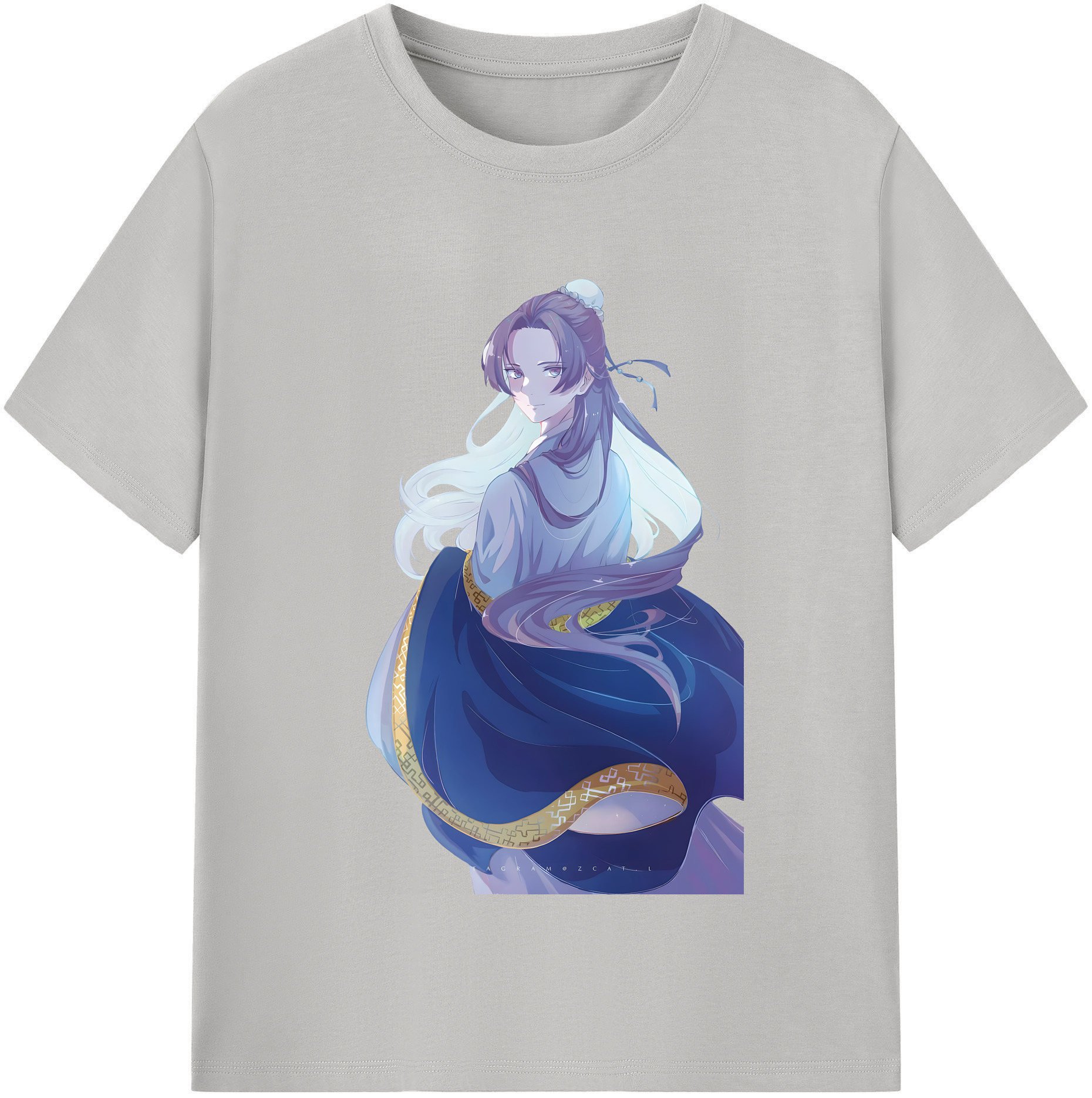 （画像用） 薬屋のひとりごと The Apothecary Diaries レディースカジュアルプリントTシャツ（綿100％）