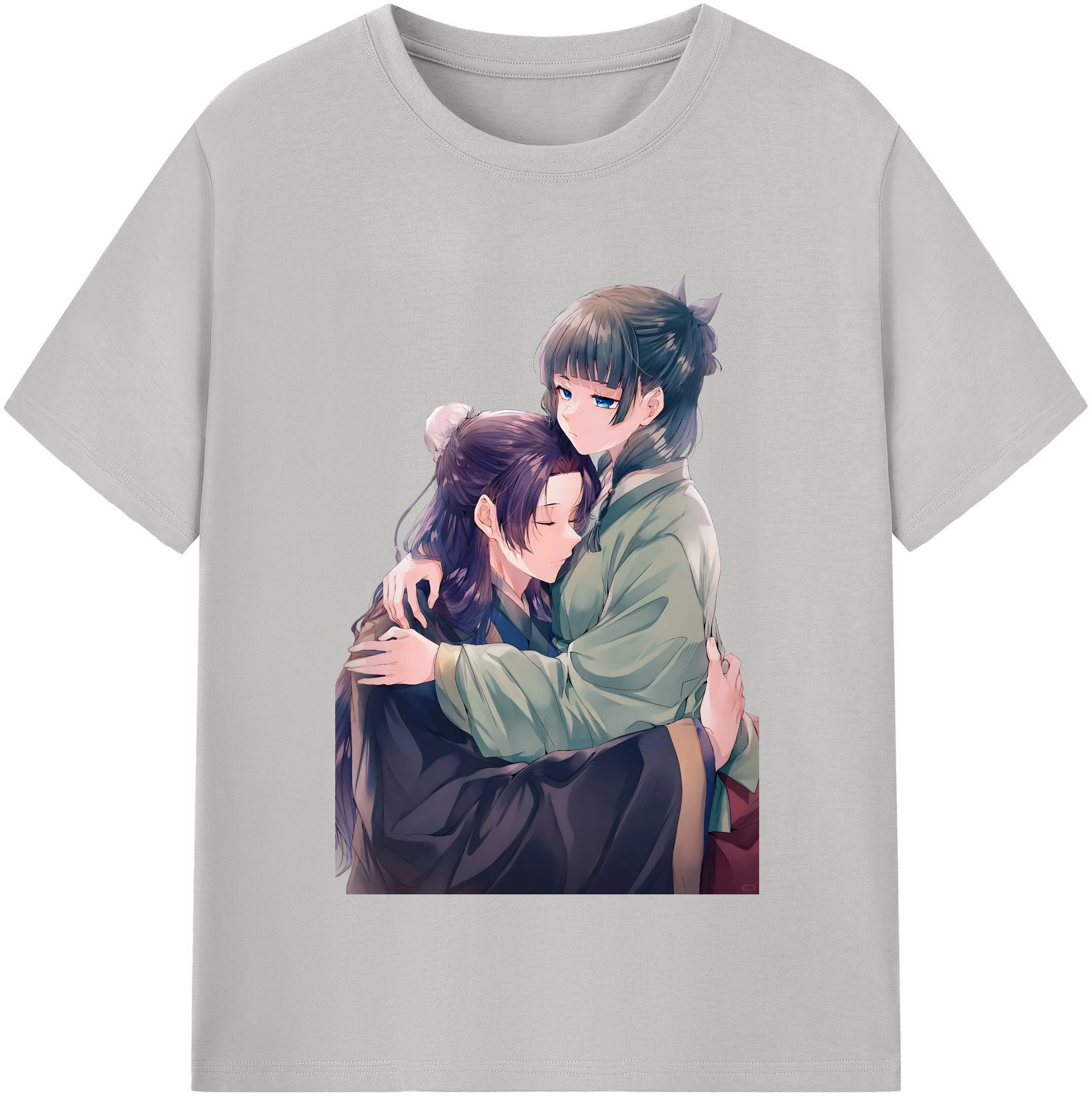 （画像用） 薬屋のひとりごと The Apothecary Diaries レディースカジュアルプリントTシャツ（綿100％）