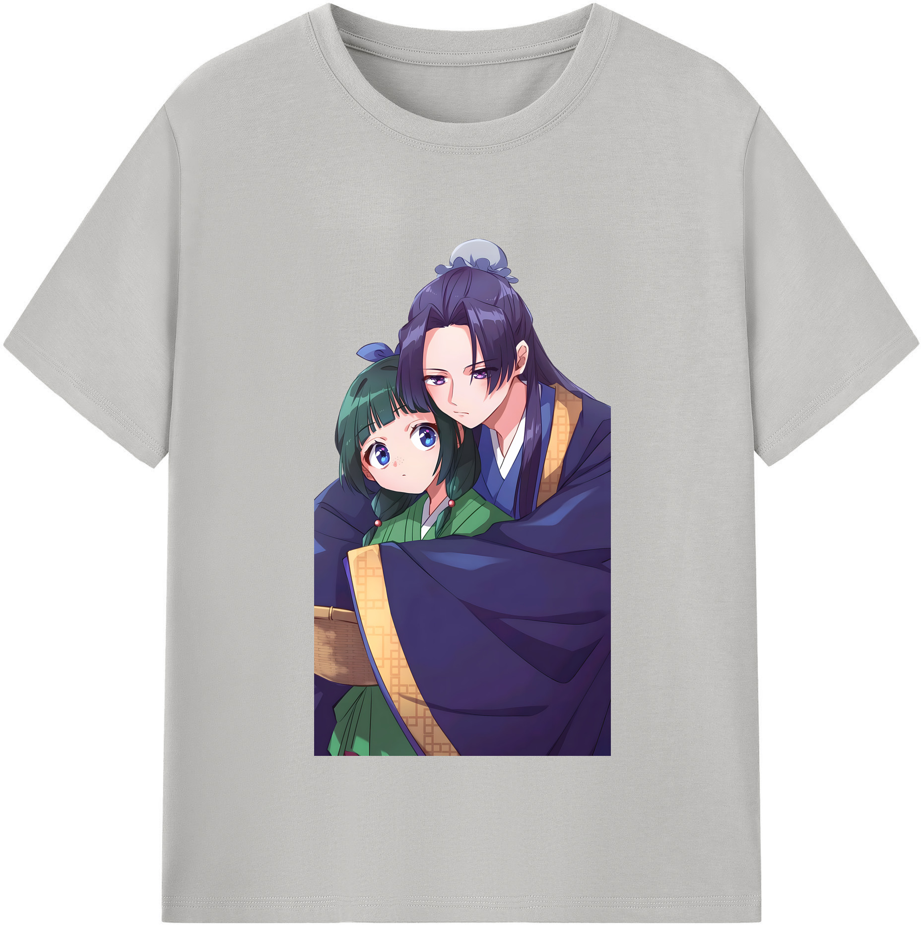（画像用） 薬屋のひとりごと The Apothecary Diaries レディースカジュアルプリントTシャツ（綿100％）