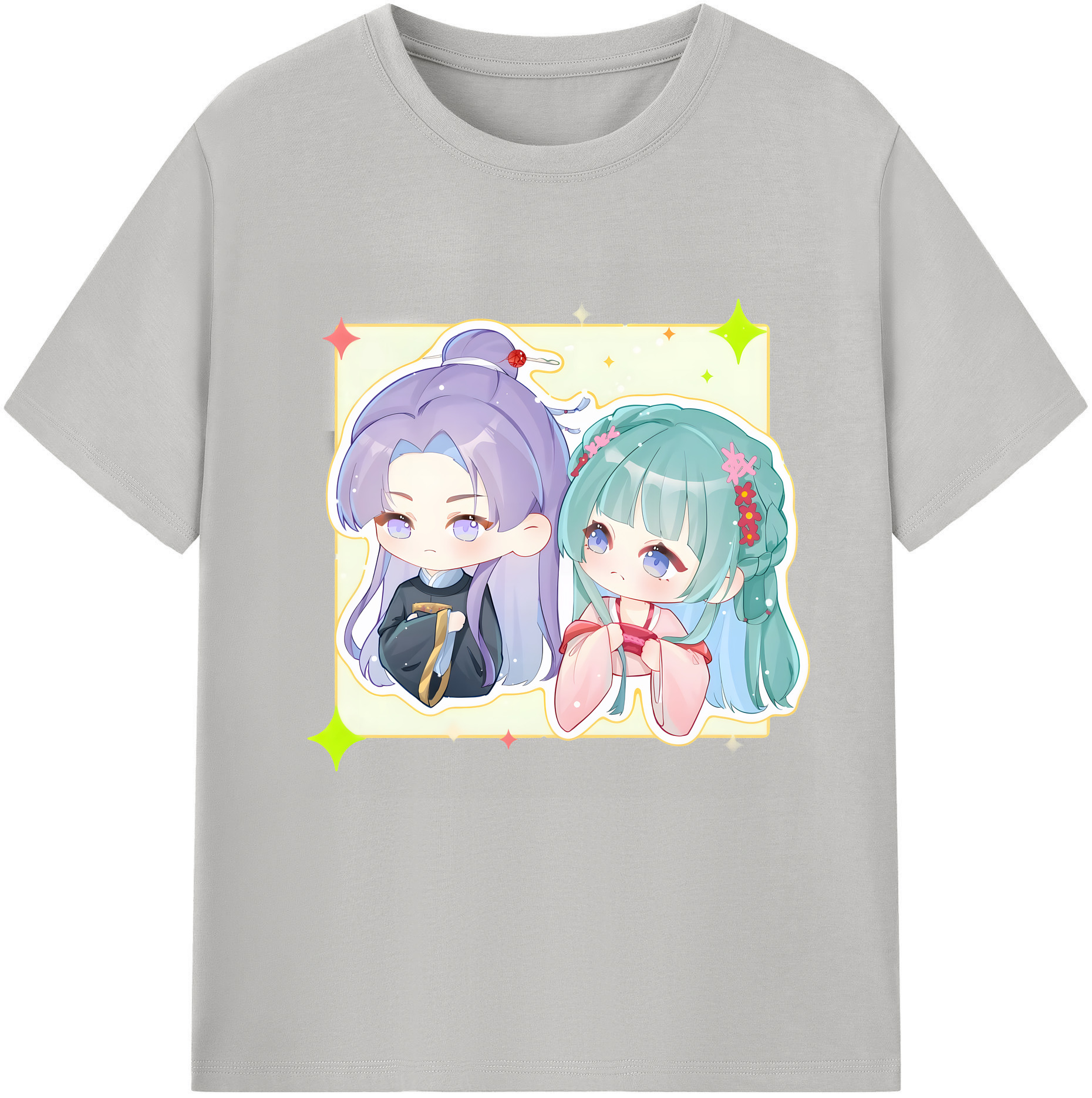 （画像用） 薬屋のひとりごと The Apothecary Diaries レディースカジュアルプリントTシャツ（綿100％）