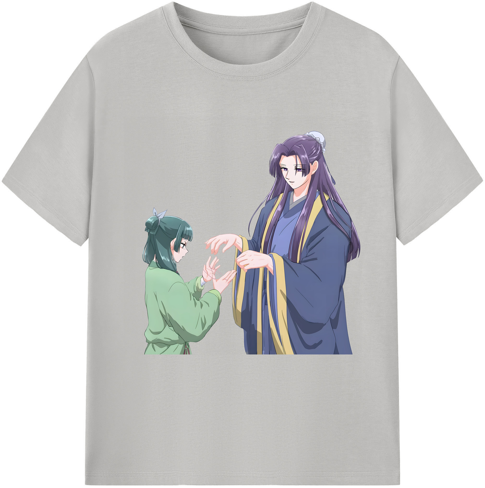 （画像用） 薬屋のひとりごと The Apothecary Diaries レディースカジュアルプリントTシャツ（綿100％）