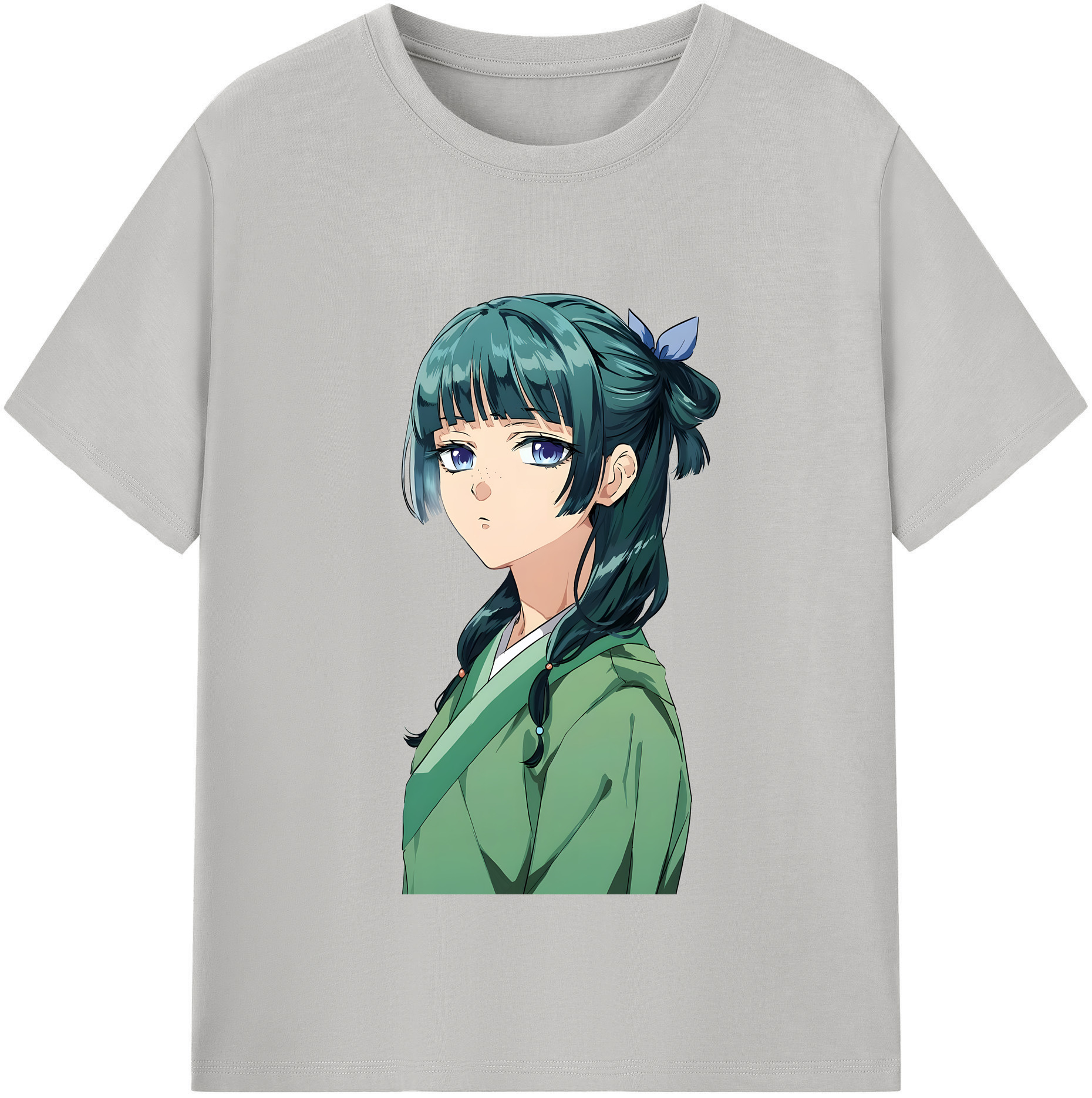 （画像用） 薬屋のひとりごと The Apothecary Diaries レディースカジュアルプリントTシャツ（綿100％）