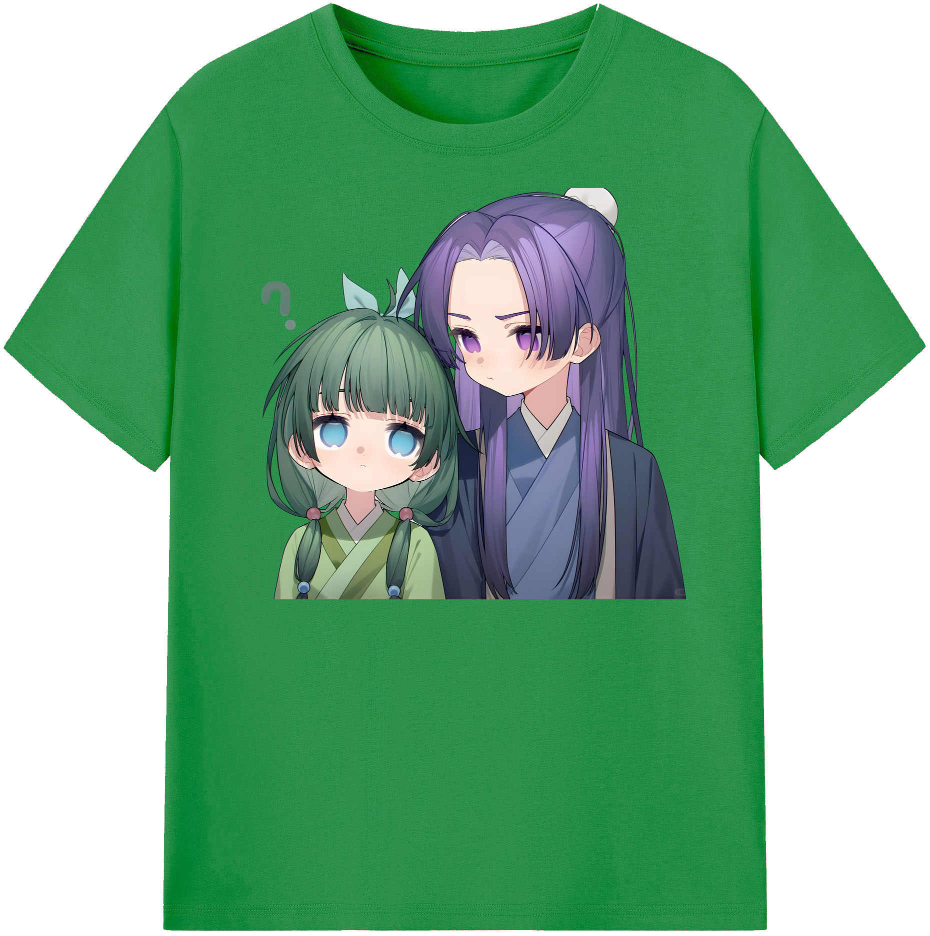 （画像用） 薬屋のひとりごと The Apothecary Diaries レディースカジュアルプリントTシャツ（綿100％）