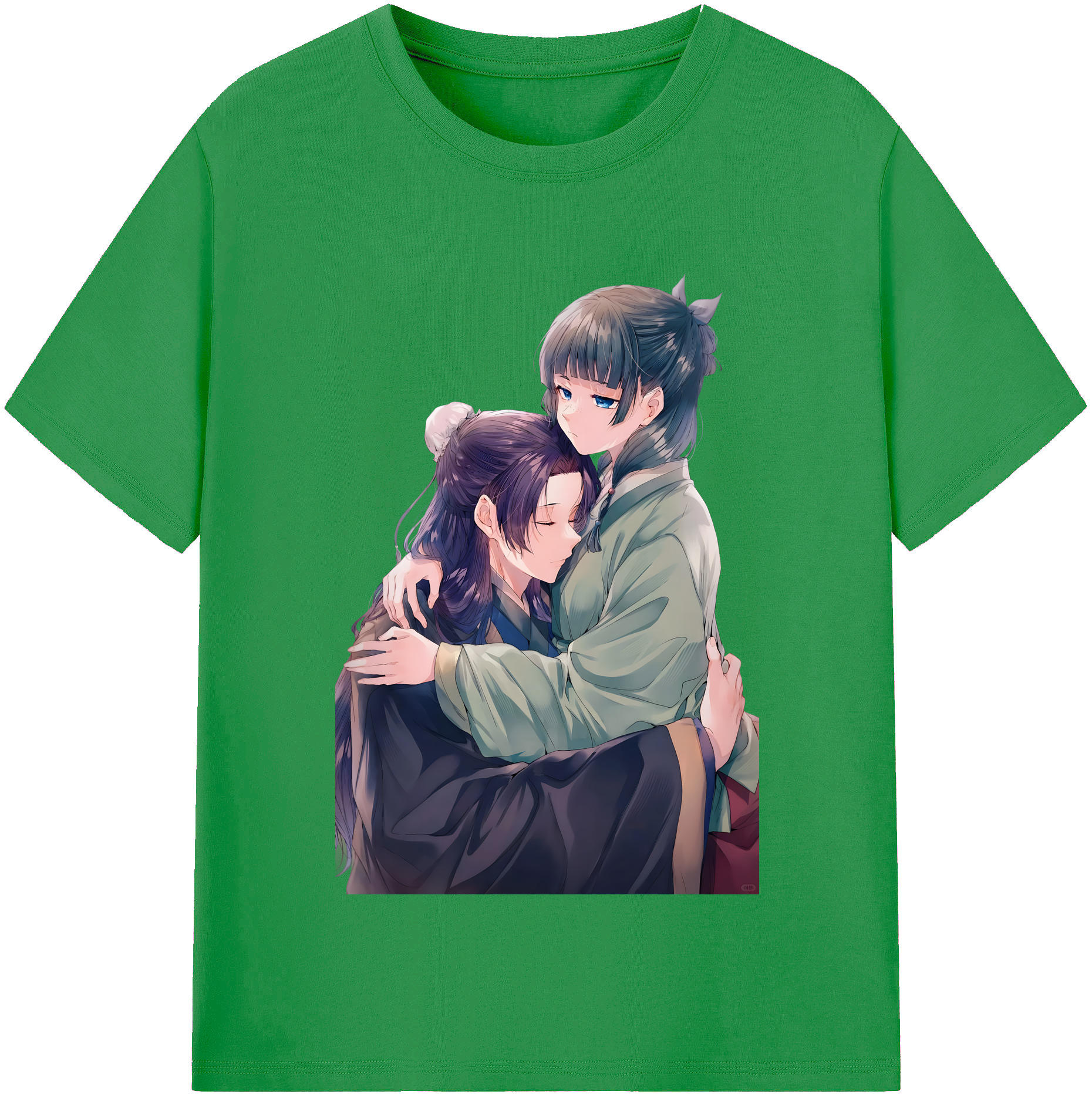 （画像用） 薬屋のひとりごと The Apothecary Diaries レディースカジュアルプリントTシャツ（綿100％）