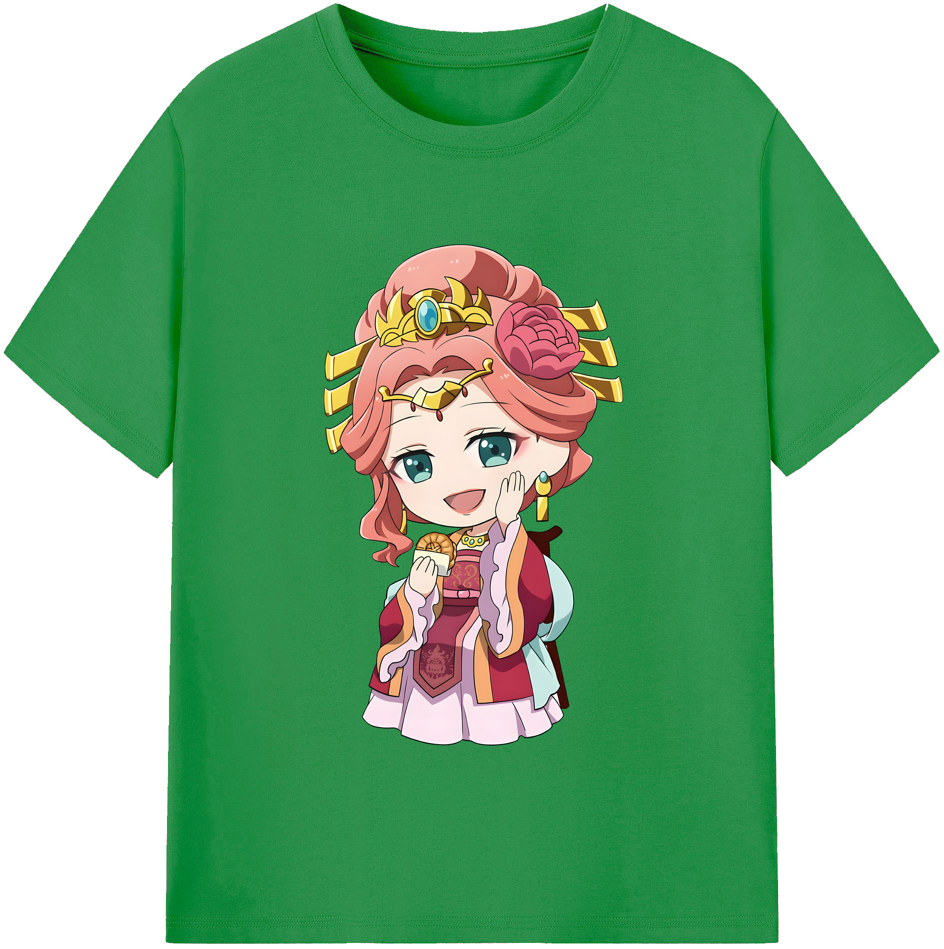 （画像用） 薬屋のひとりごと The Apothecary Diaries レディースカジュアルプリントTシャツ（綿100％）