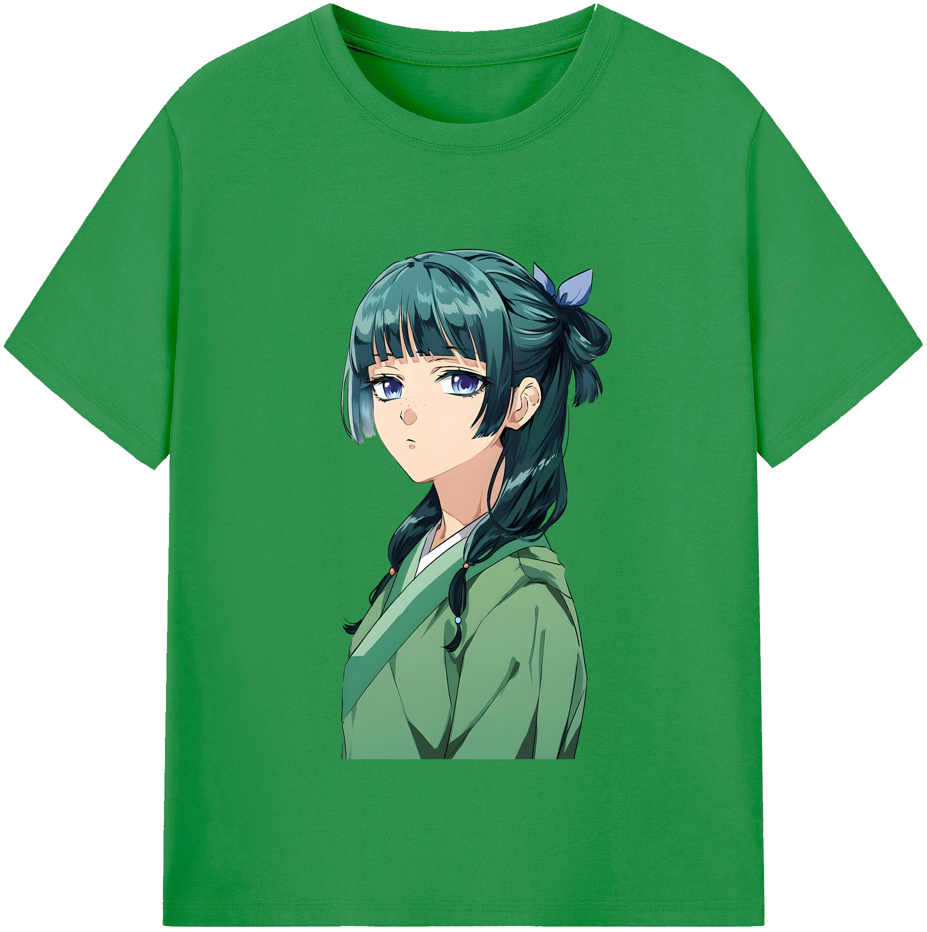 （画像用） 薬屋のひとりごと The Apothecary Diaries レディースカジュアルプリントTシャツ（綿100％）