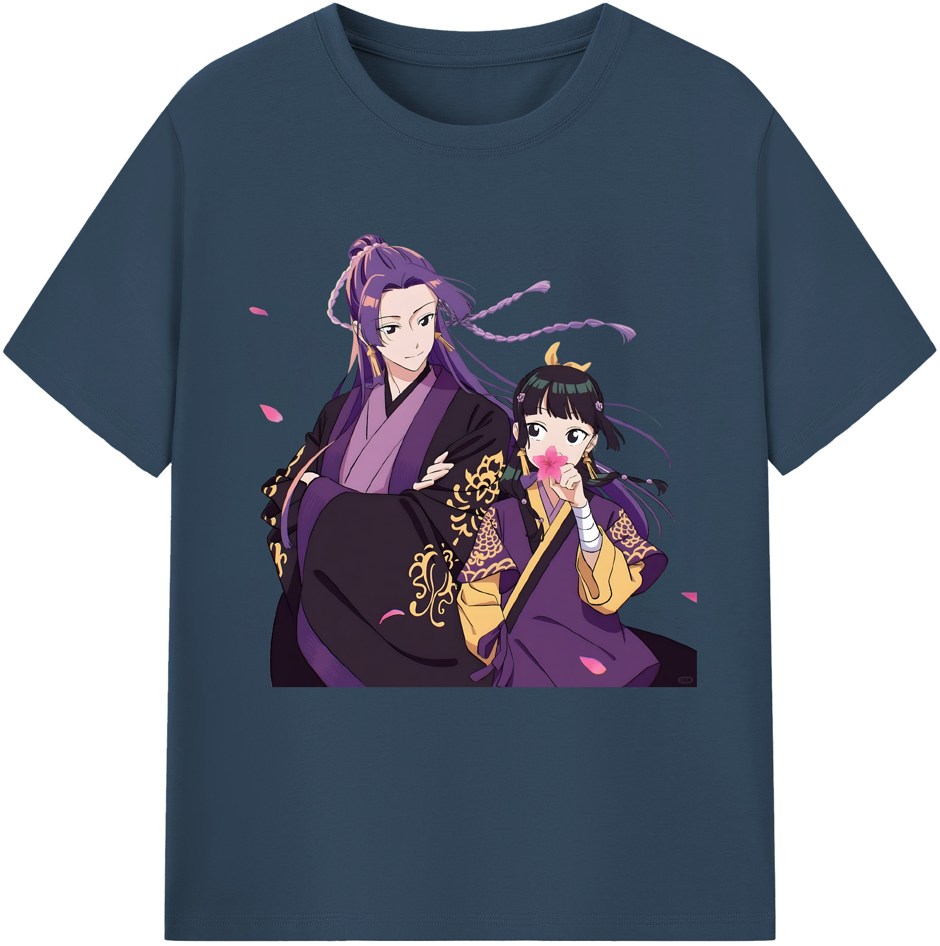 （画像用） 薬屋のひとりごと The Apothecary Diaries レディースカジュアルプリントTシャツ（綿100％）