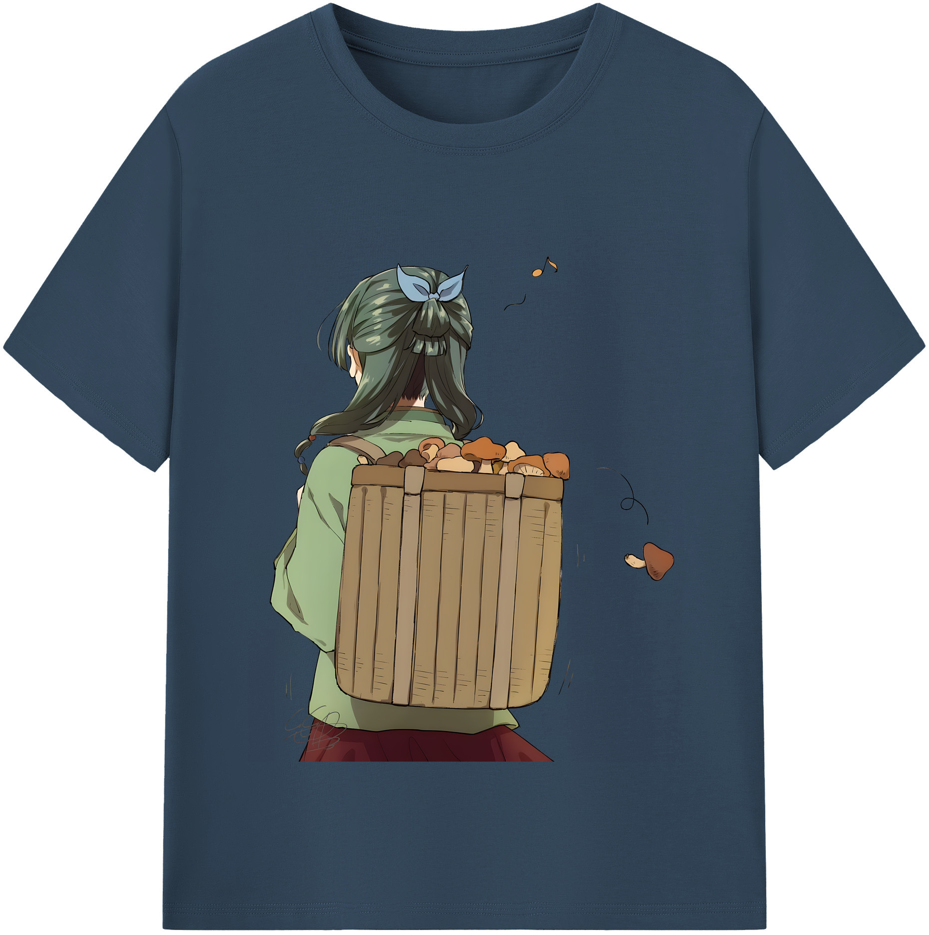（画像用） 薬屋のひとりごと The Apothecary Diaries レディースカジュアルプリントTシャツ（綿100％）