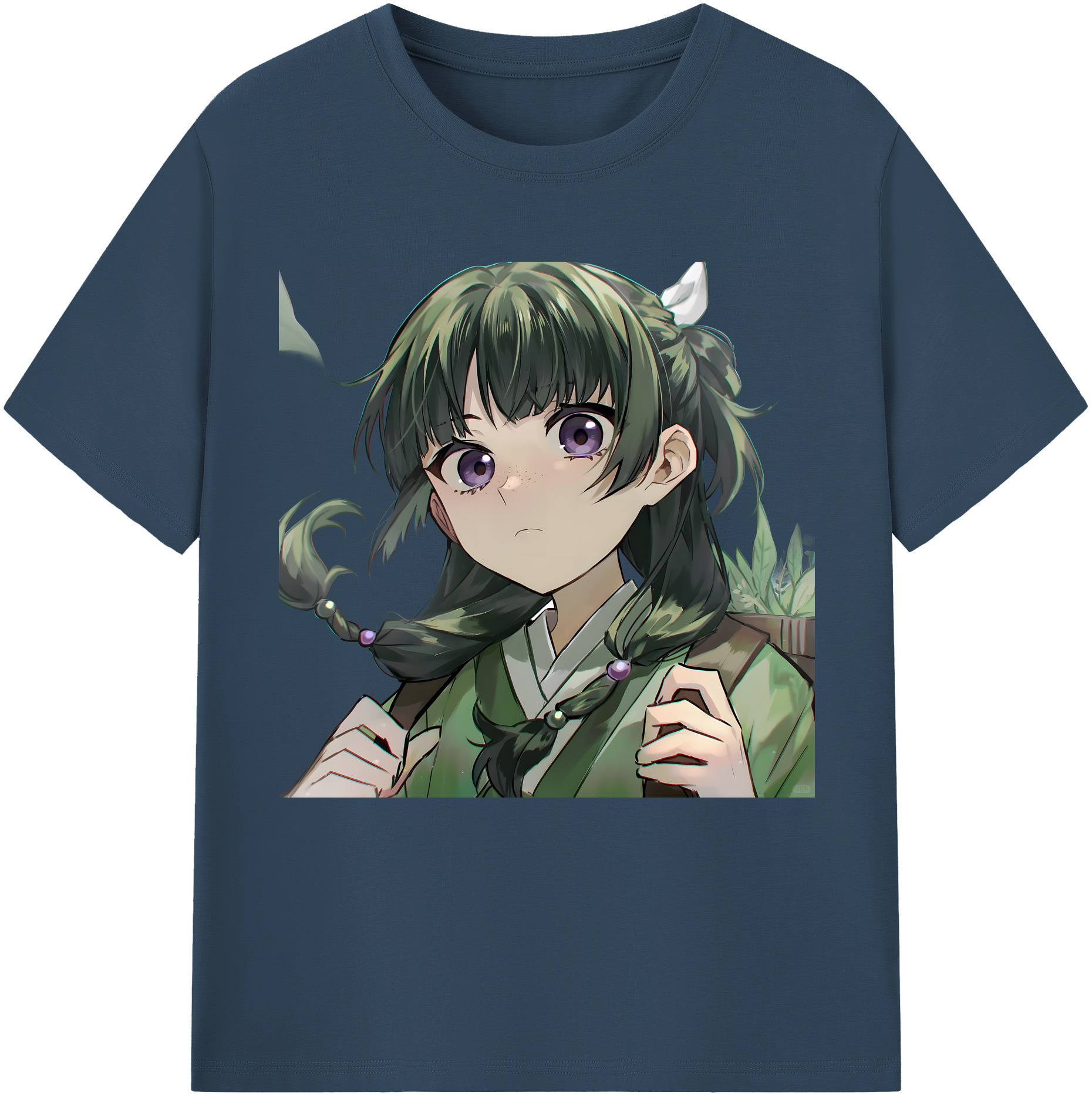 （画像用） 薬屋のひとりごと The Apothecary Diaries レディースカジュアルプリントTシャツ（綿100％）