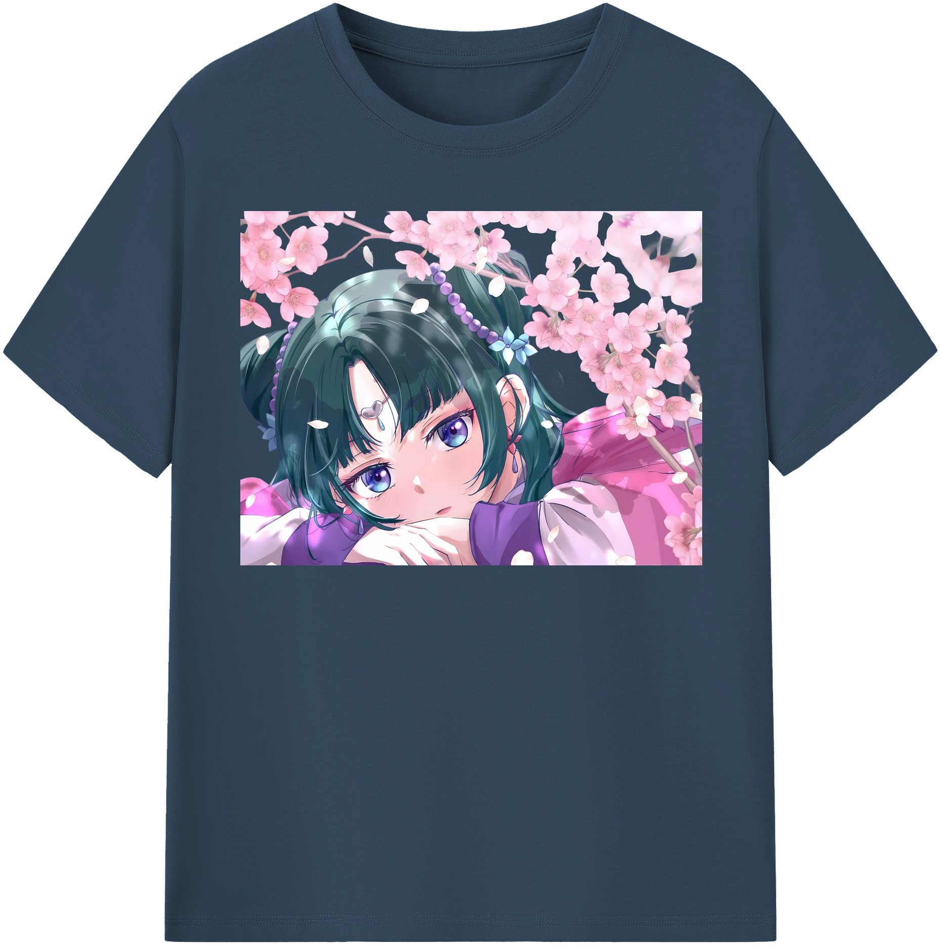 （画像用） 薬屋のひとりごと The Apothecary Diaries レディースカジュアルプリントTシャツ（綿100％）