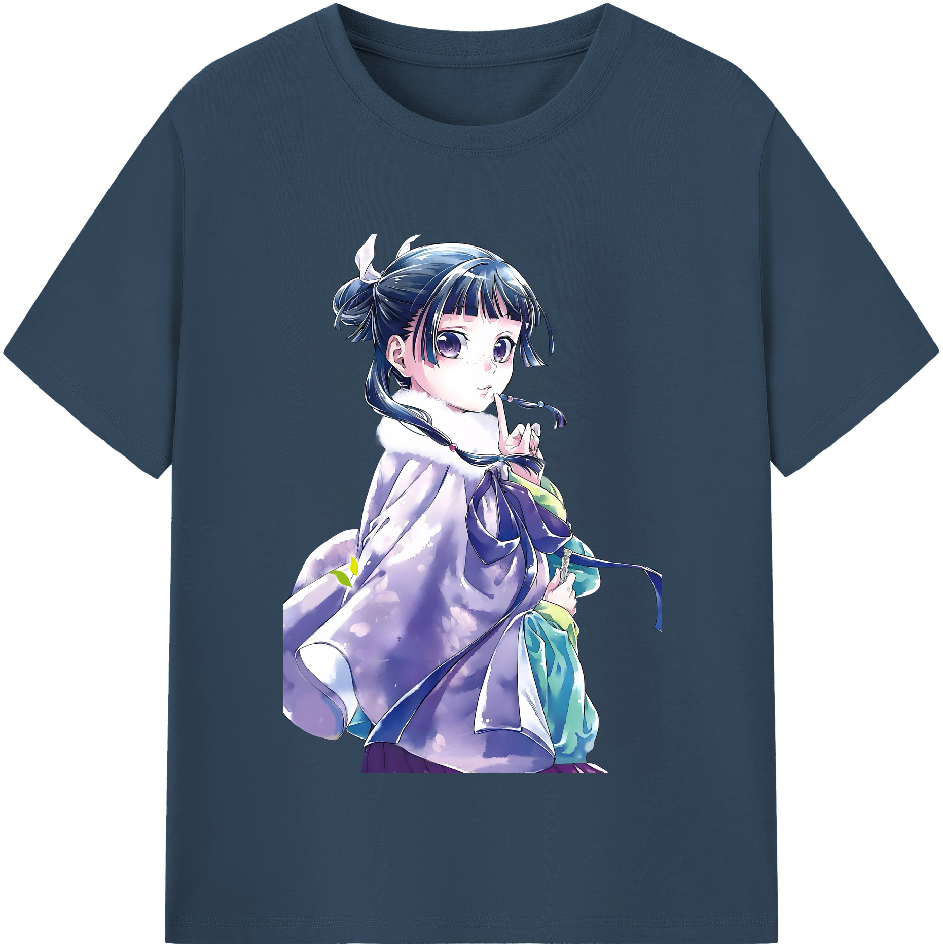（画像用） 薬屋のひとりごと The Apothecary Diaries レディースカジュアルプリントTシャツ（綿100％）