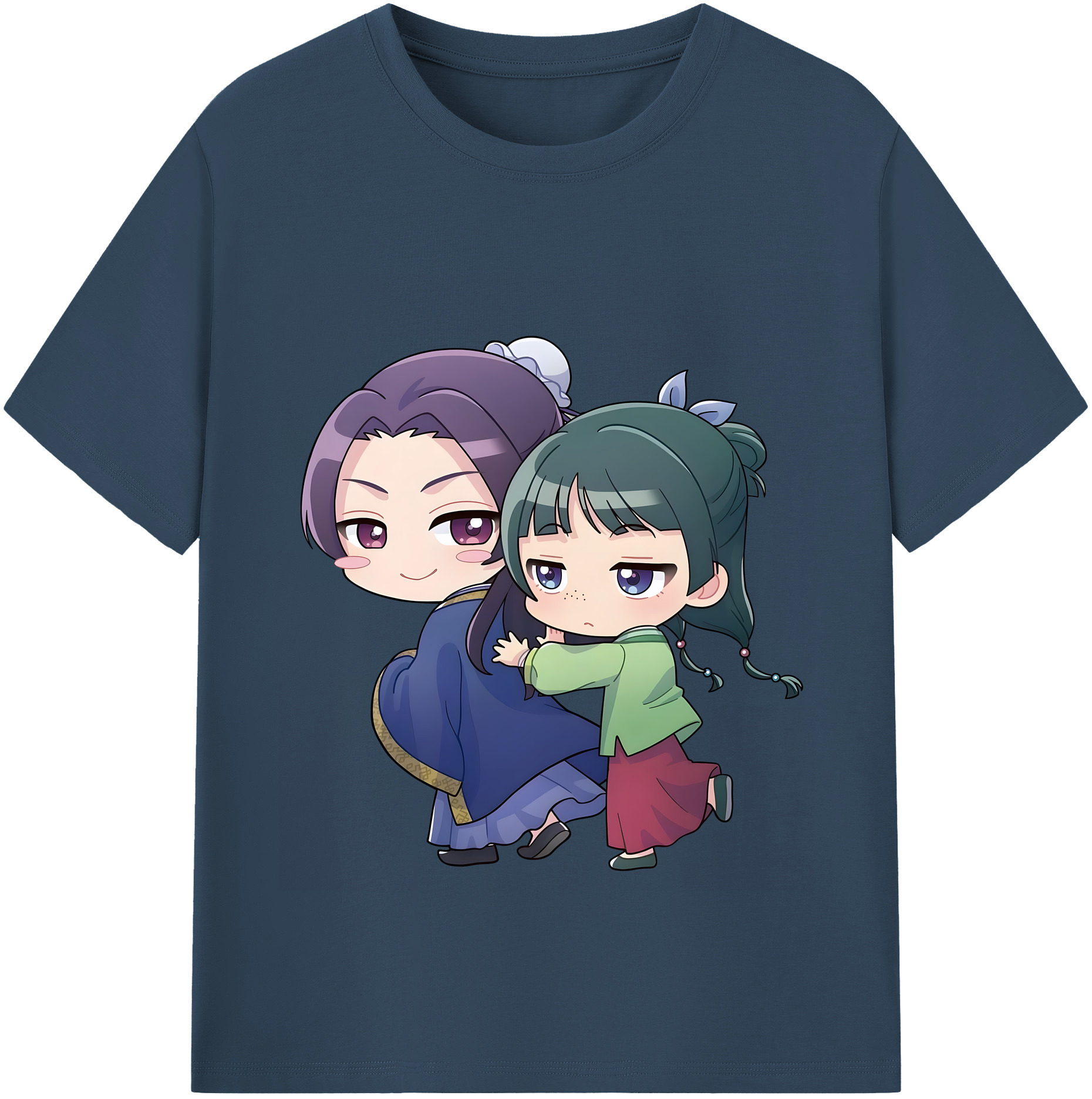 （画像用） 薬屋のひとりごと The Apothecary Diaries レディースカジュアルプリントTシャツ（綿100％）