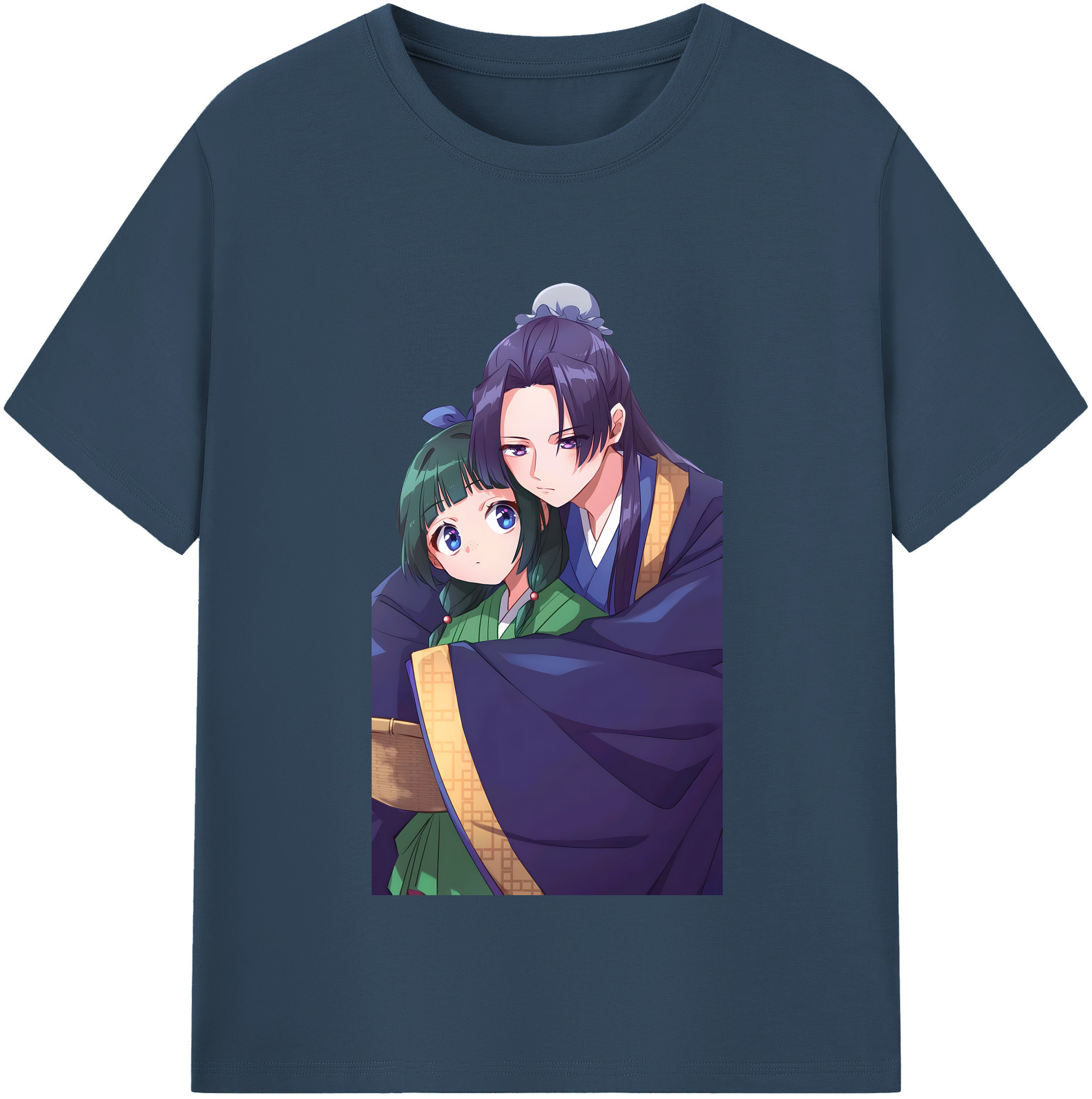 （画像用） 薬屋のひとりごと The Apothecary Diaries レディースカジュアルプリントTシャツ（綿100％）