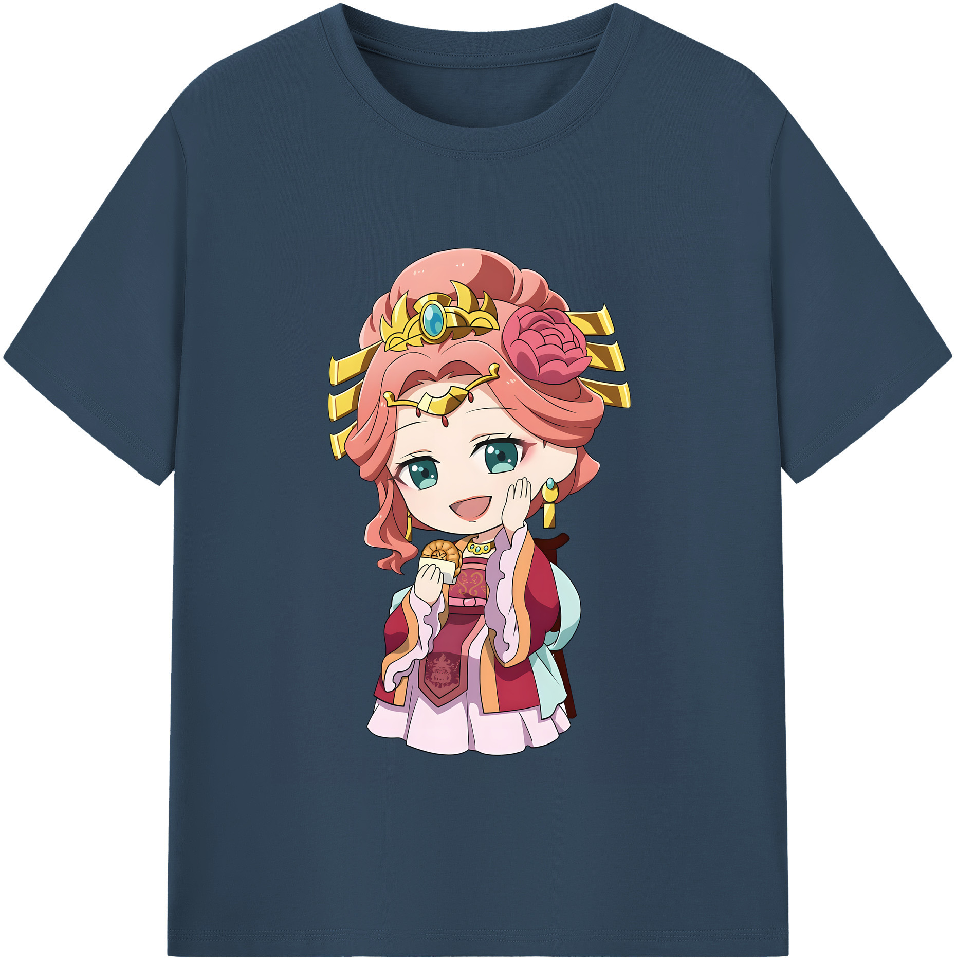 （画像用） 薬屋のひとりごと The Apothecary Diaries レディースカジュアルプリントTシャツ（綿100％）
