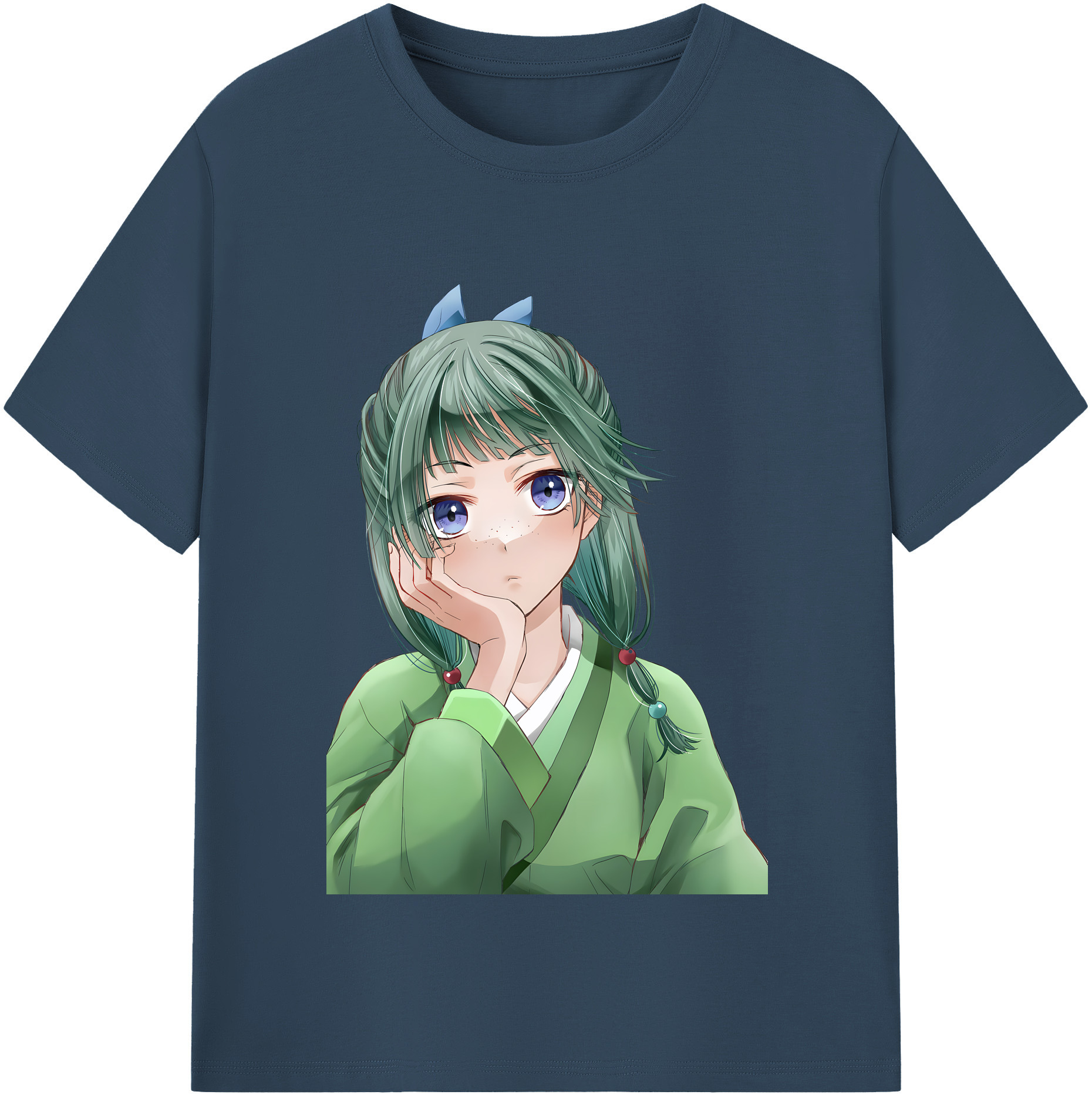 （画像用） 薬屋のひとりごと The Apothecary Diaries レディースカジュアルプリントTシャツ（綿100％）