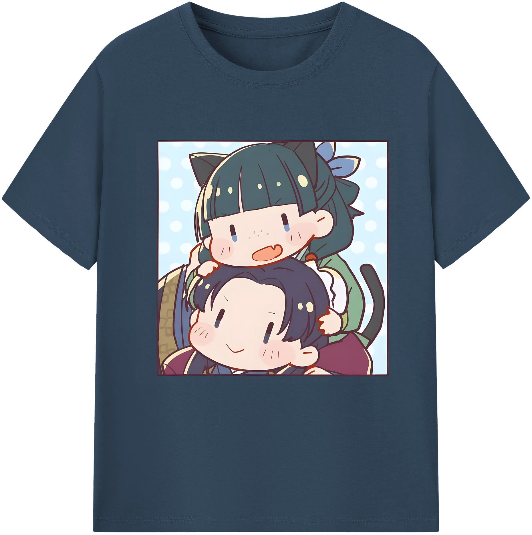 （画像用） 薬屋のひとりごと The Apothecary Diaries レディースカジュアルプリントTシャツ（綿100％）