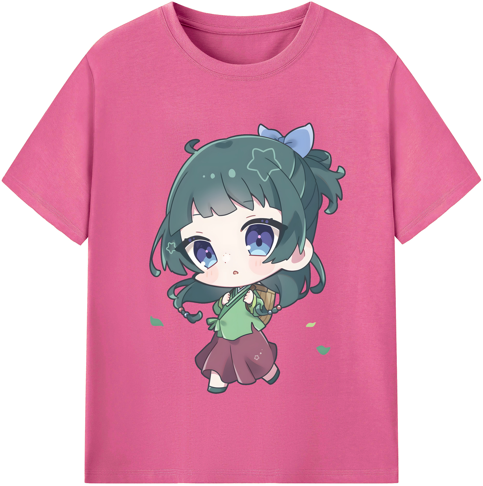 （画像用） 薬屋のひとりごと The Apothecary Diaries レディースカジュアルプリントTシャツ（綿100％）