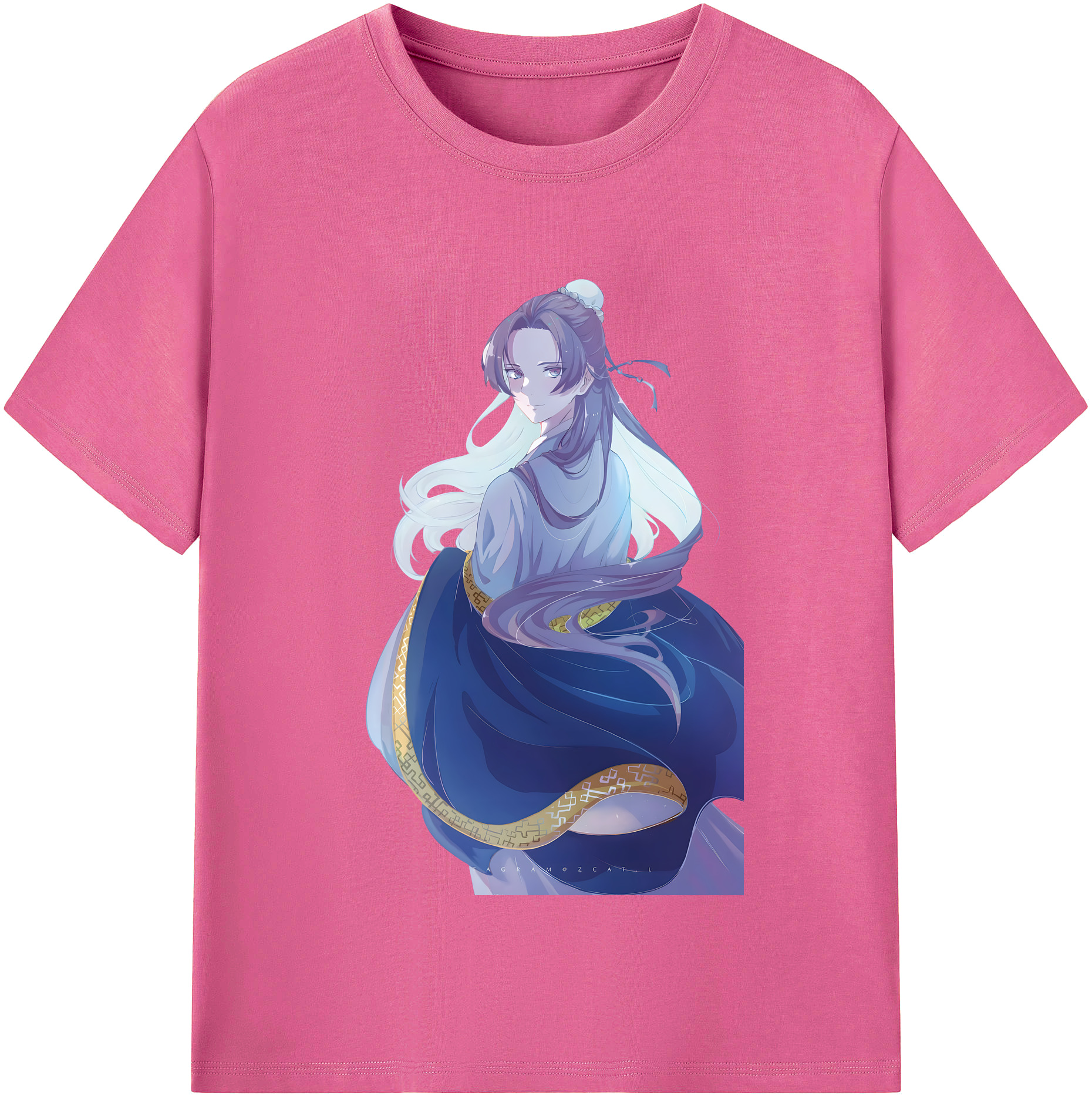（画像用） 薬屋のひとりごと The Apothecary Diaries レディースカジュアルプリントTシャツ（綿100％）