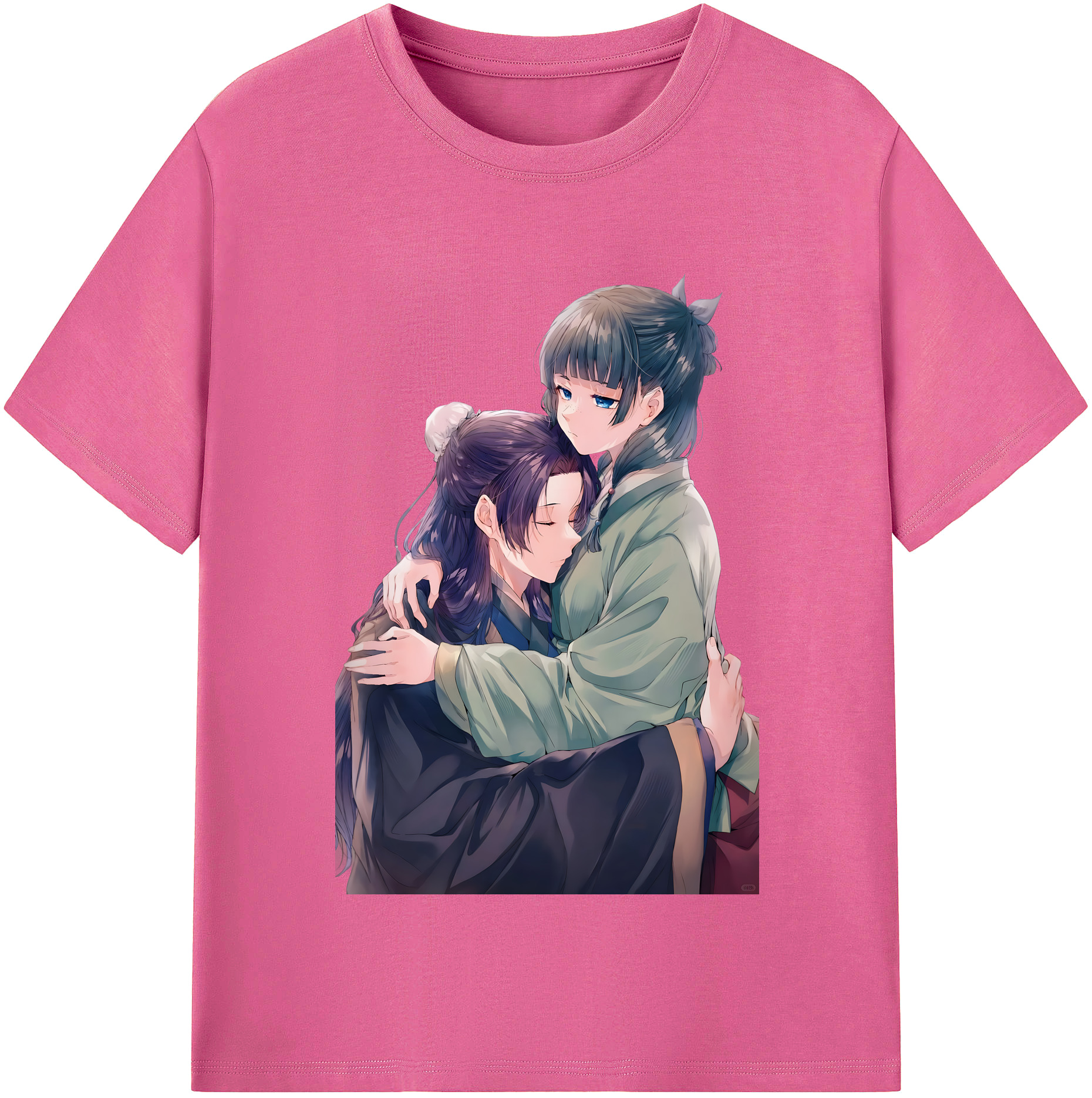（画像用） 薬屋のひとりごと The Apothecary Diaries レディースカジュアルプリントTシャツ（綿100％）