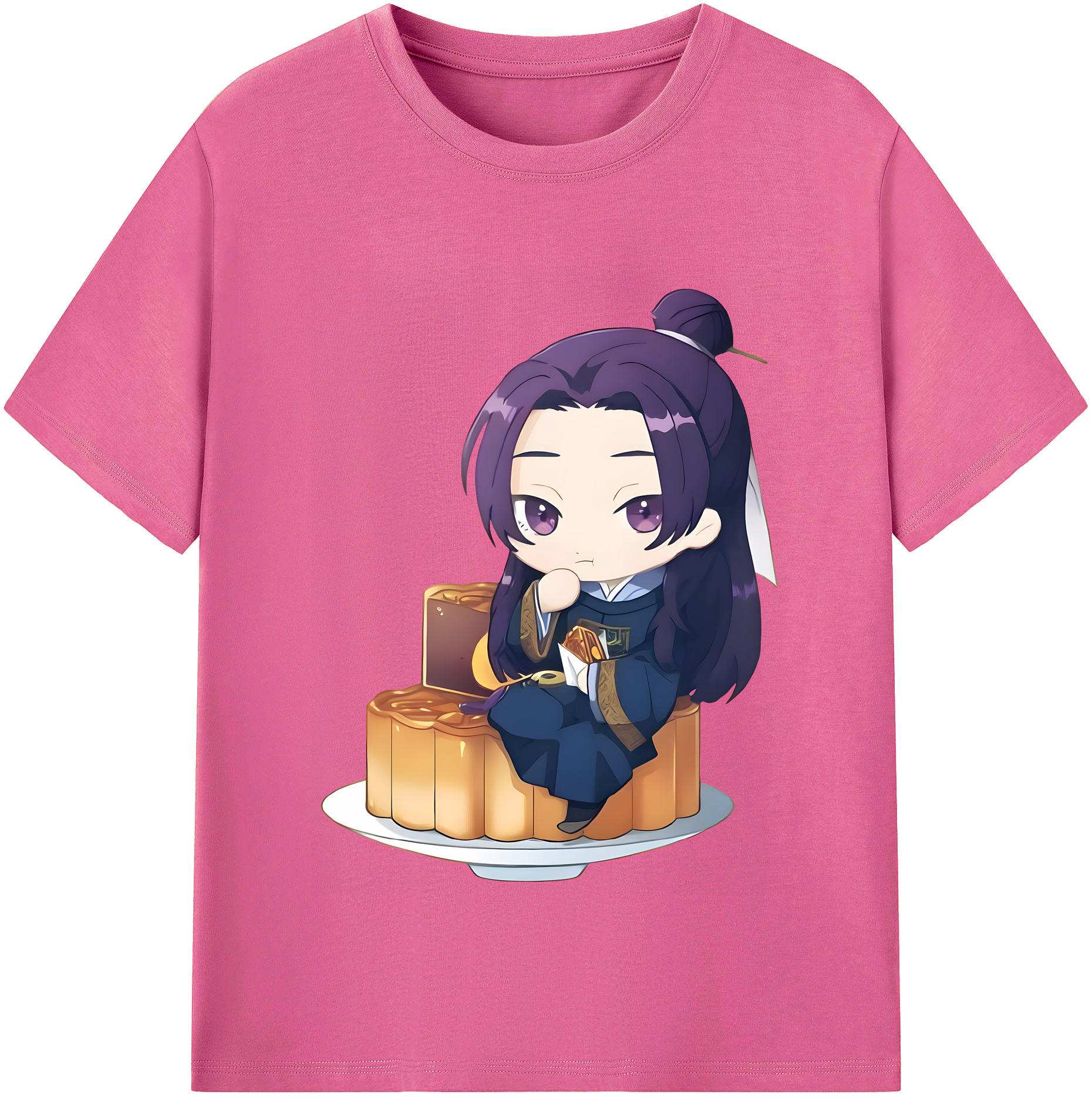 （画像用） 薬屋のひとりごと The Apothecary Diaries レディースカジュアルプリントTシャツ（綿100％）