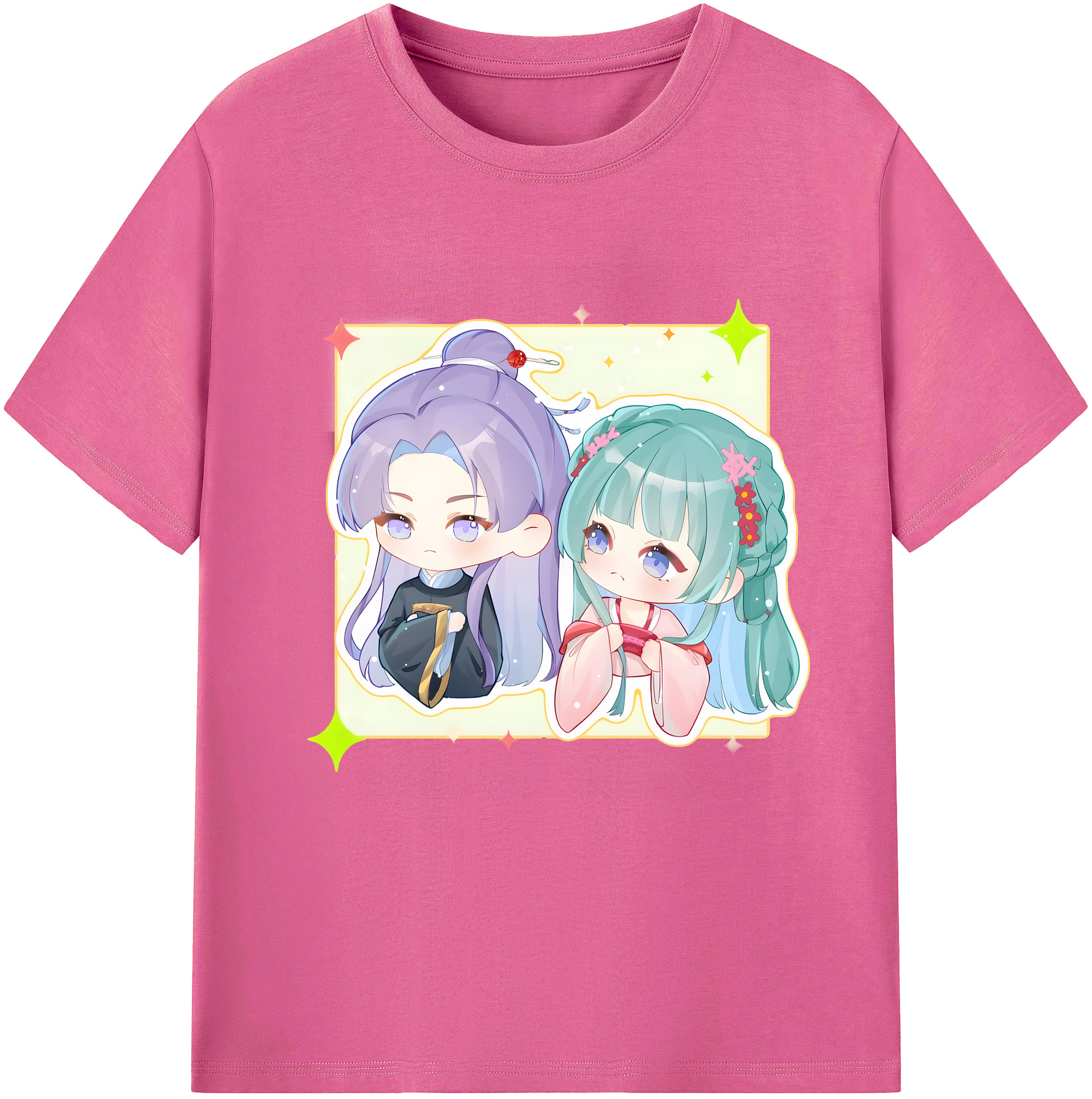 （画像用） 薬屋のひとりごと The Apothecary Diaries レディースカジュアルプリントTシャツ（綿100％）