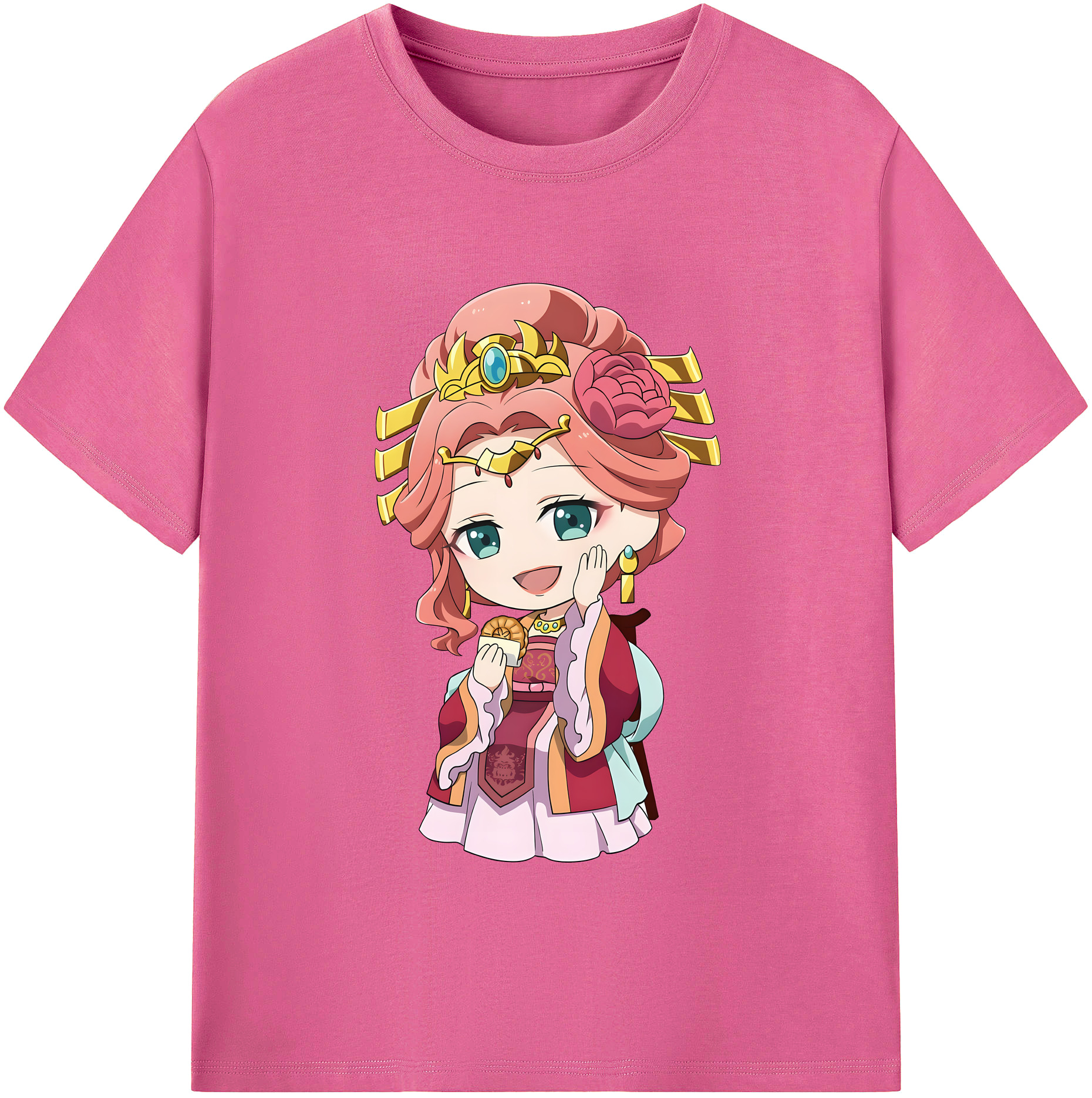 （画像用） 薬屋のひとりごと The Apothecary Diaries レディースカジュアルプリントTシャツ（綿100％）